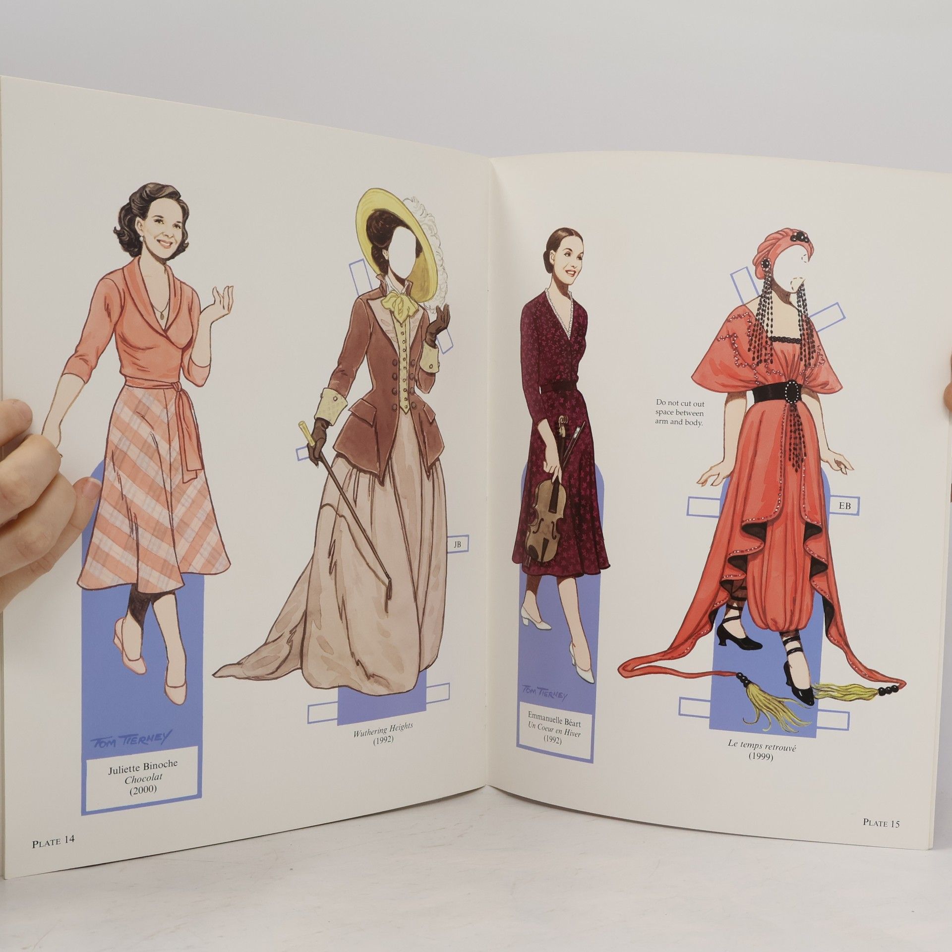 Tom Tierney French Film Stars Paper Dolls