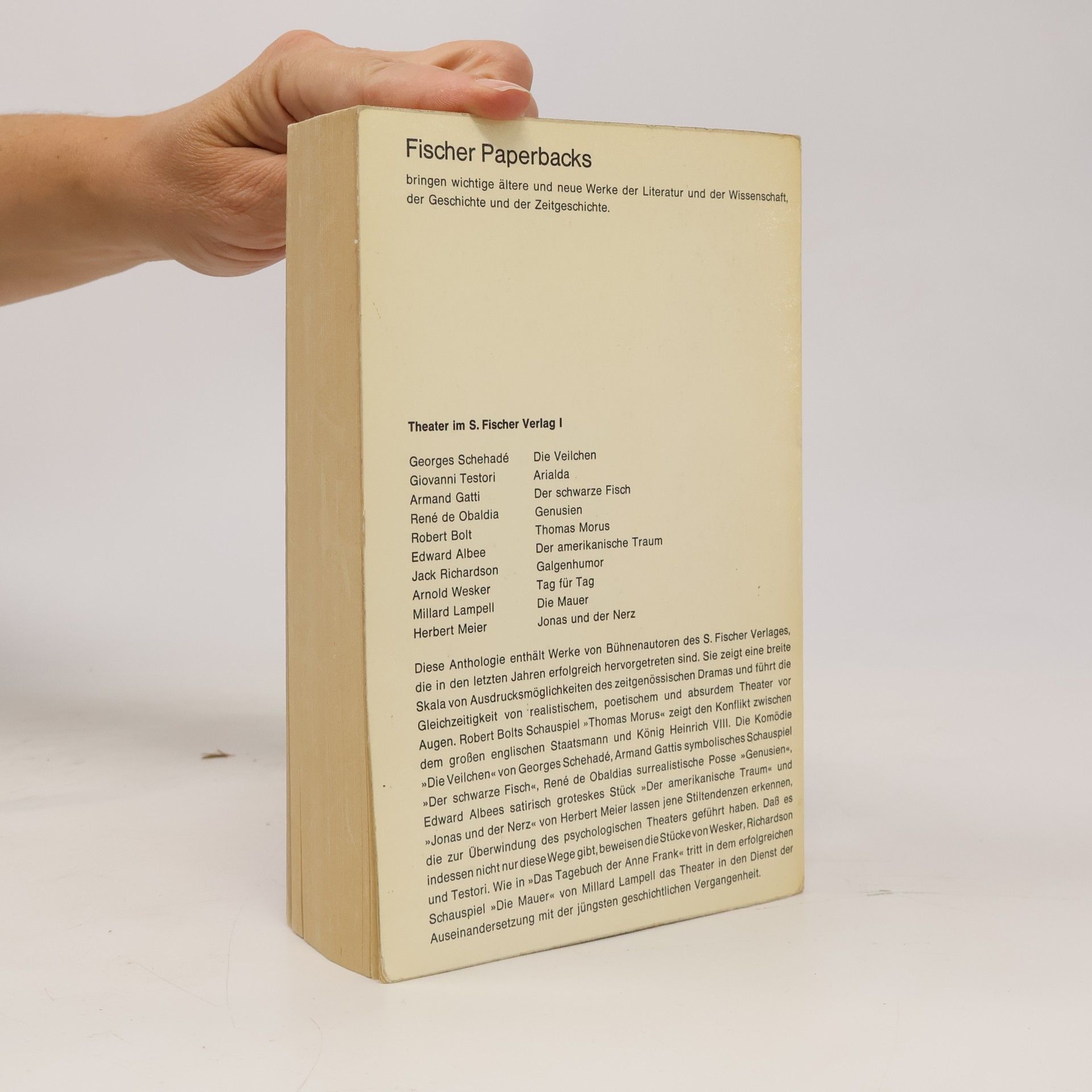Kolektiv autorů Theater im S. Fischer Verlag I.