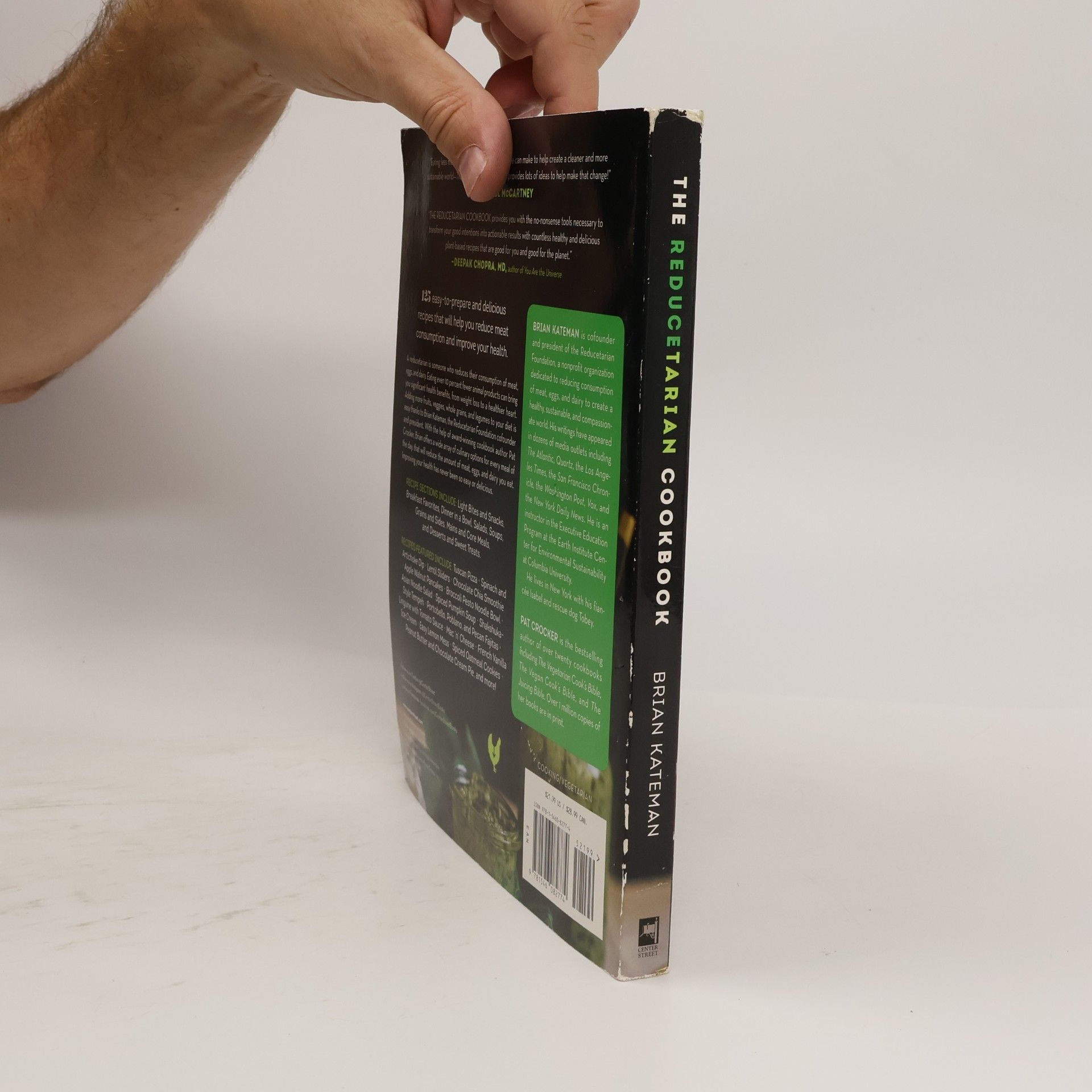 Brian Kateman The Reducetarian Cookbook