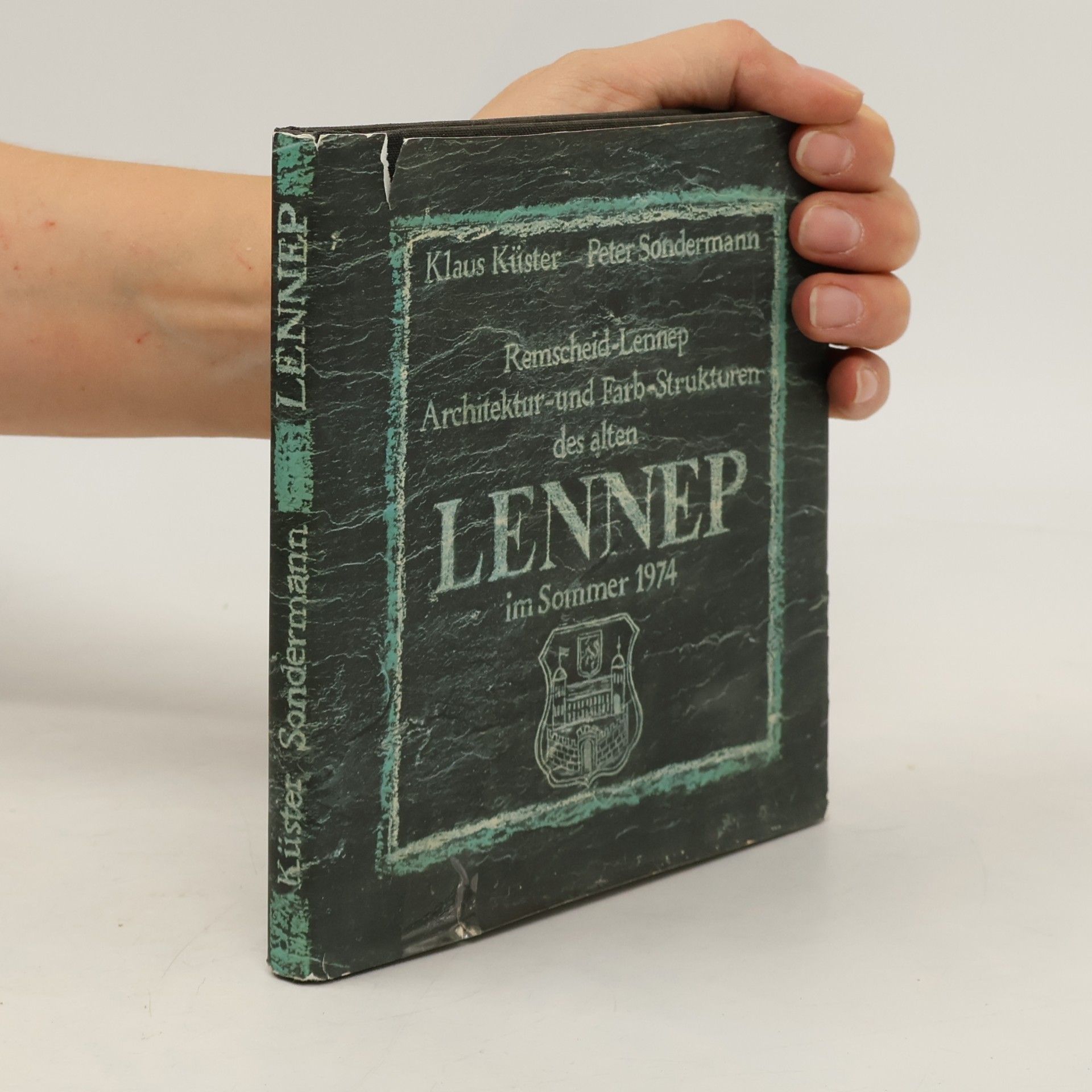 Remscheid-Lennep – Architektur- und Farb-Strukturen des alten Lennep im Sommer 1974