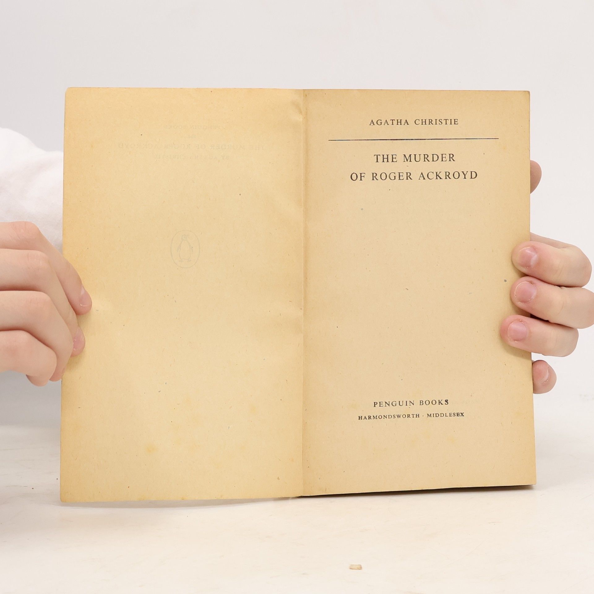 Agatha Christie The Murder of Roger Ackroyd