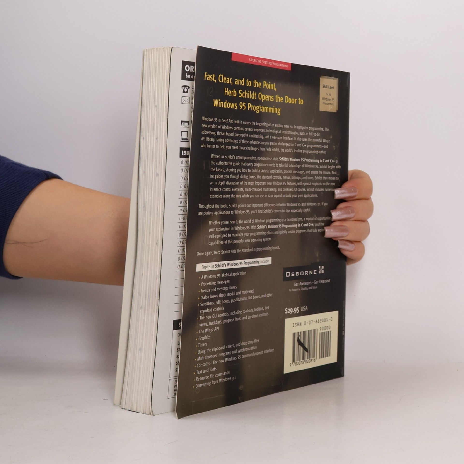 Herbert Schildt Schildt's Windows 95 Programming in C and C++