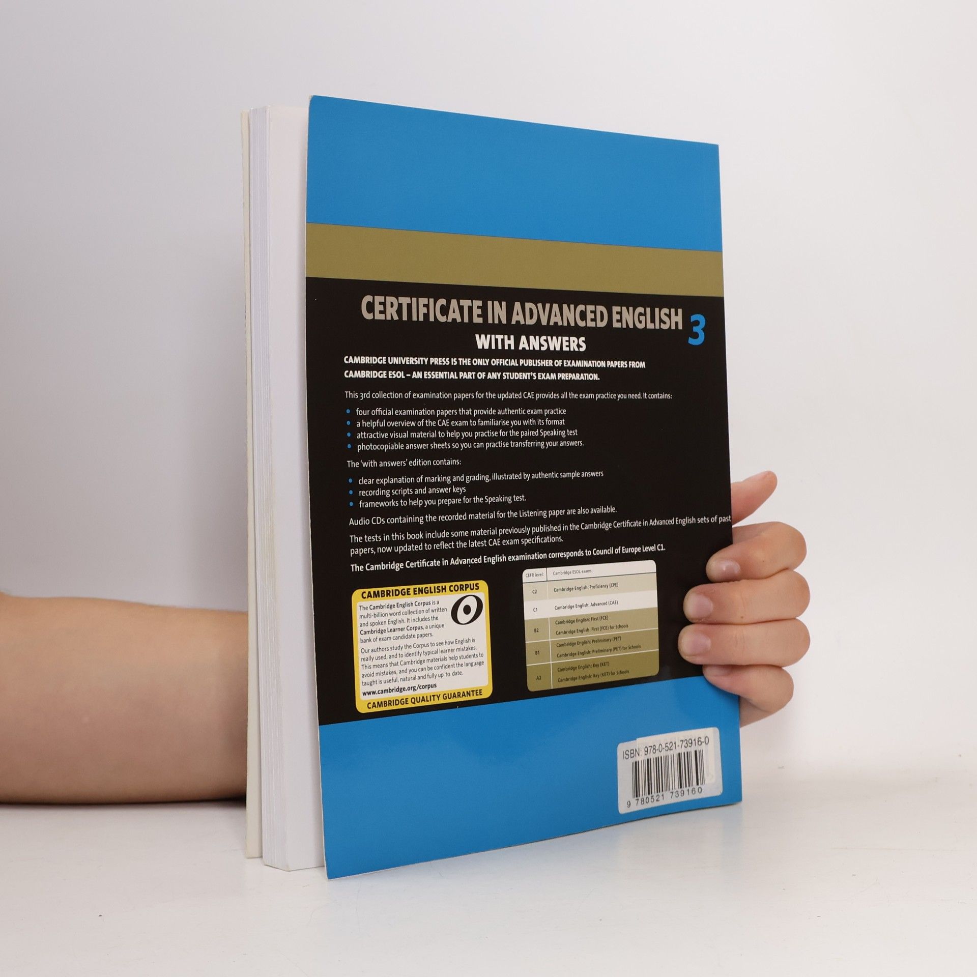 Cambridge University Press Cambridge Certificate in Advanced English 3
