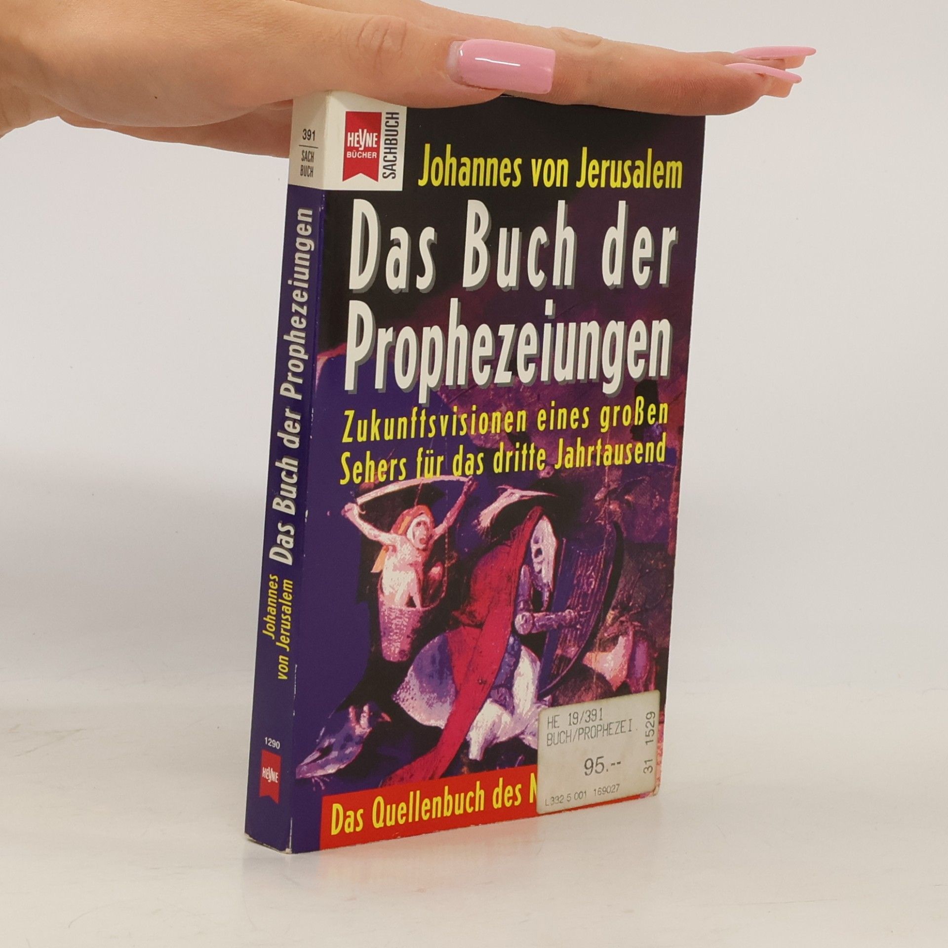 Johannes von Jerusalem, Das Buch der Prophezeiungen