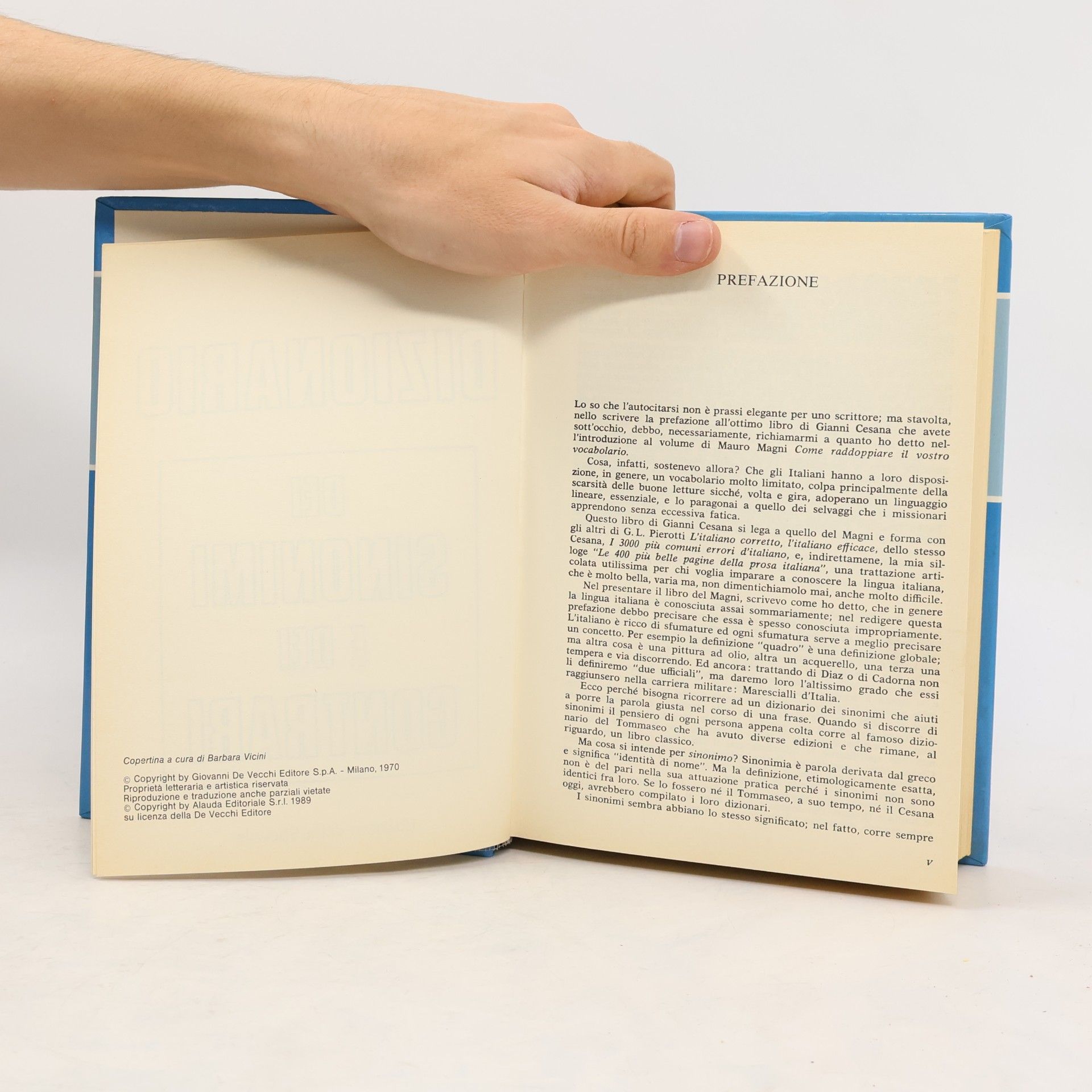 Gianni Cesana Dizionario dei sinonimi e dei contrari