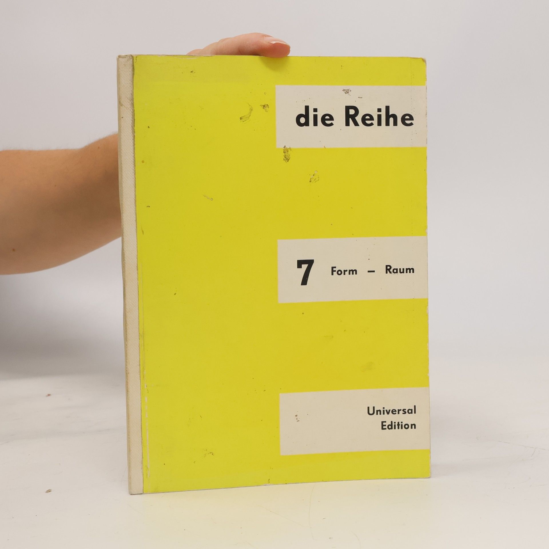 Willi Bahner Die Reihe 7. Form – Raum