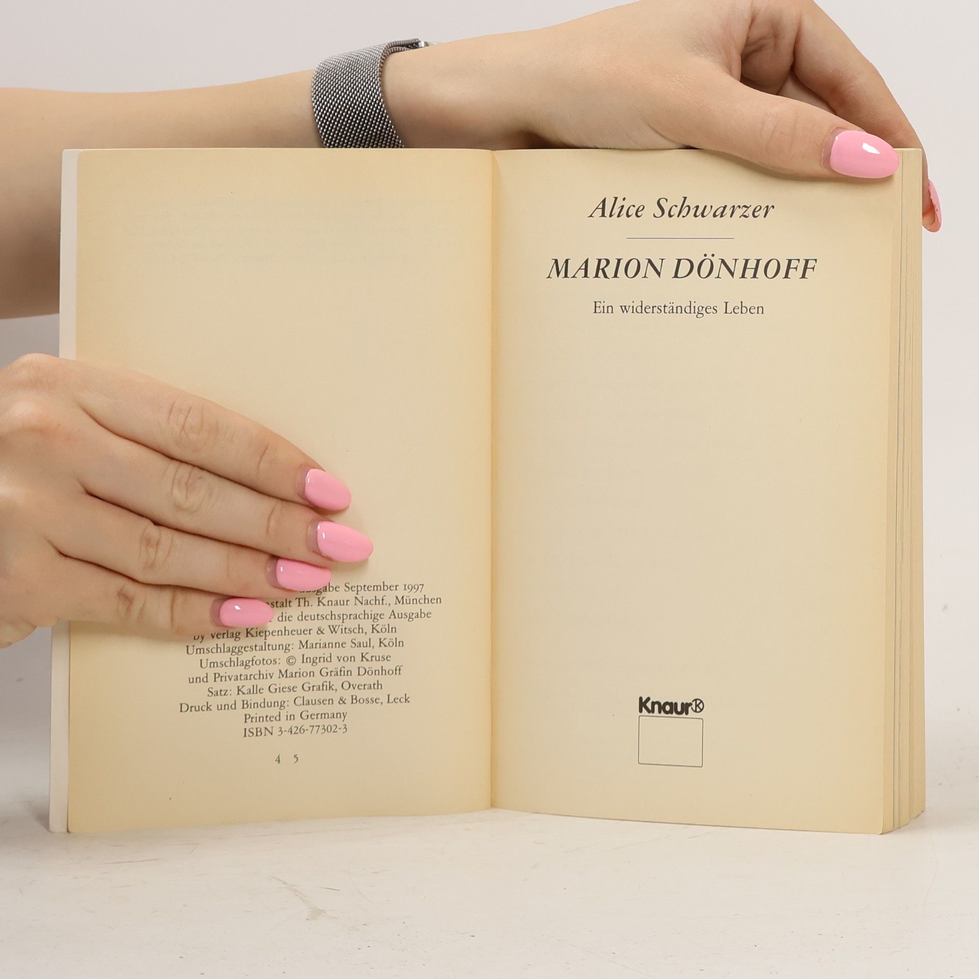 Alice Schwarzer Marion Dönhoff