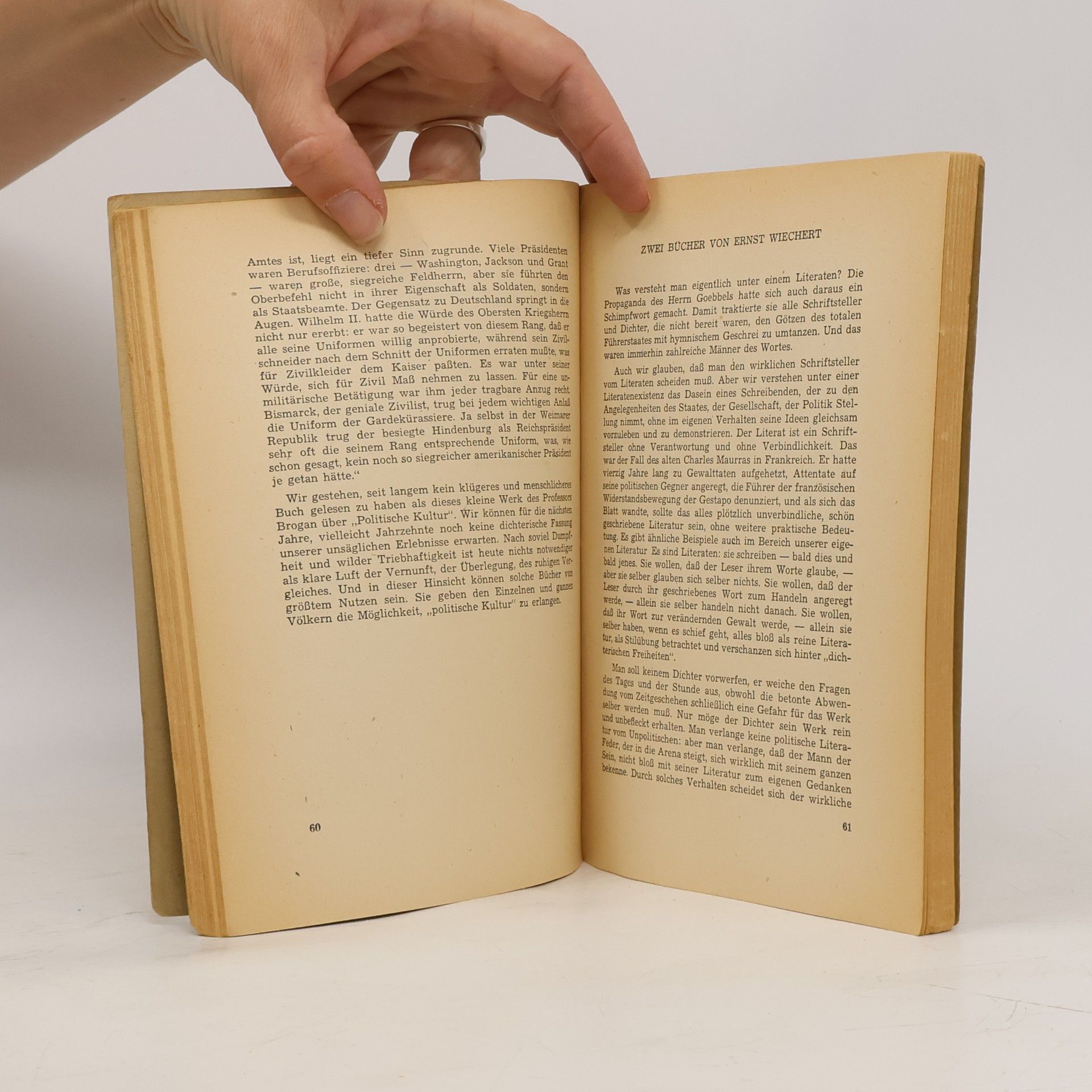Stephan Hermlin Ansichten über einige neue Schriftsteller und Bücher