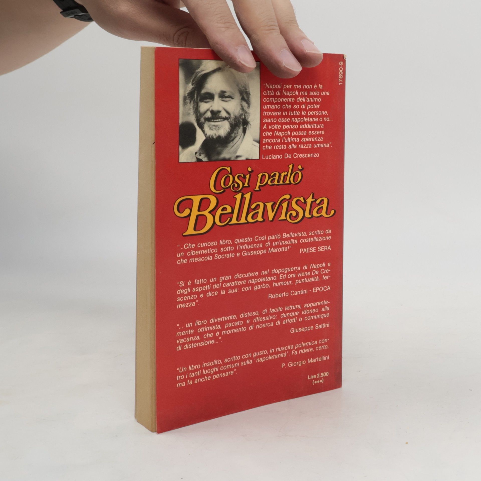 Luciano De Crescenzo Così parlò Bellavista