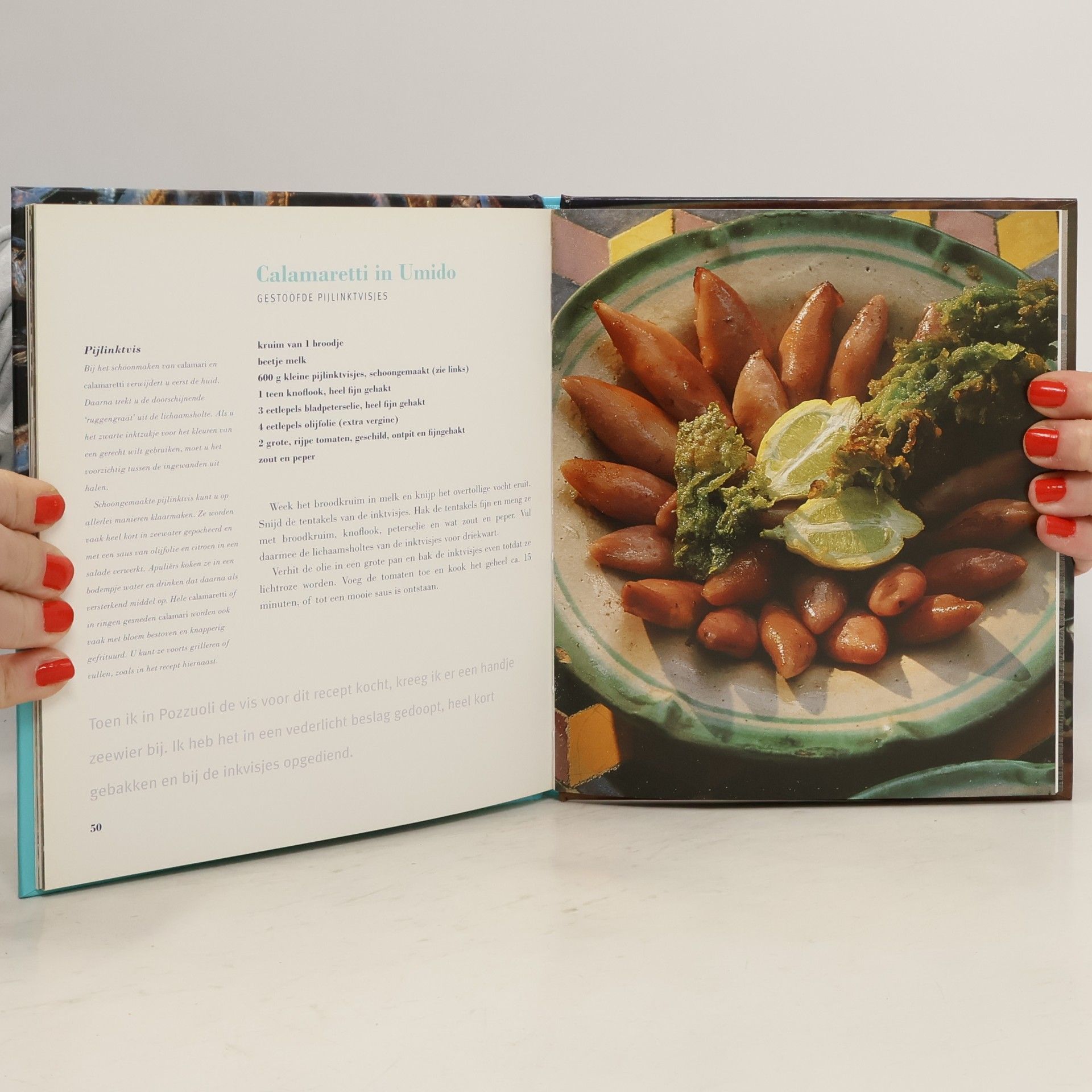 Antonio Carluccio Vis, schaal- en schelpdieren