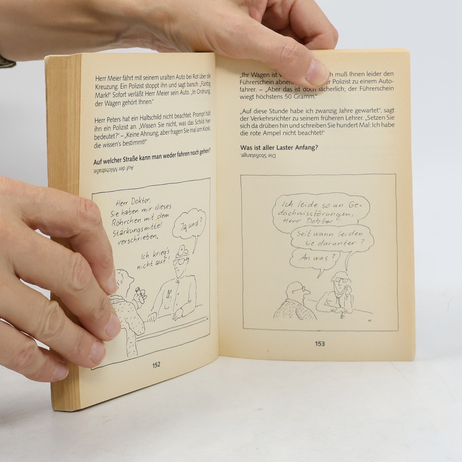 Dieter Dambach Cartoons, Witze, Scherzfragen