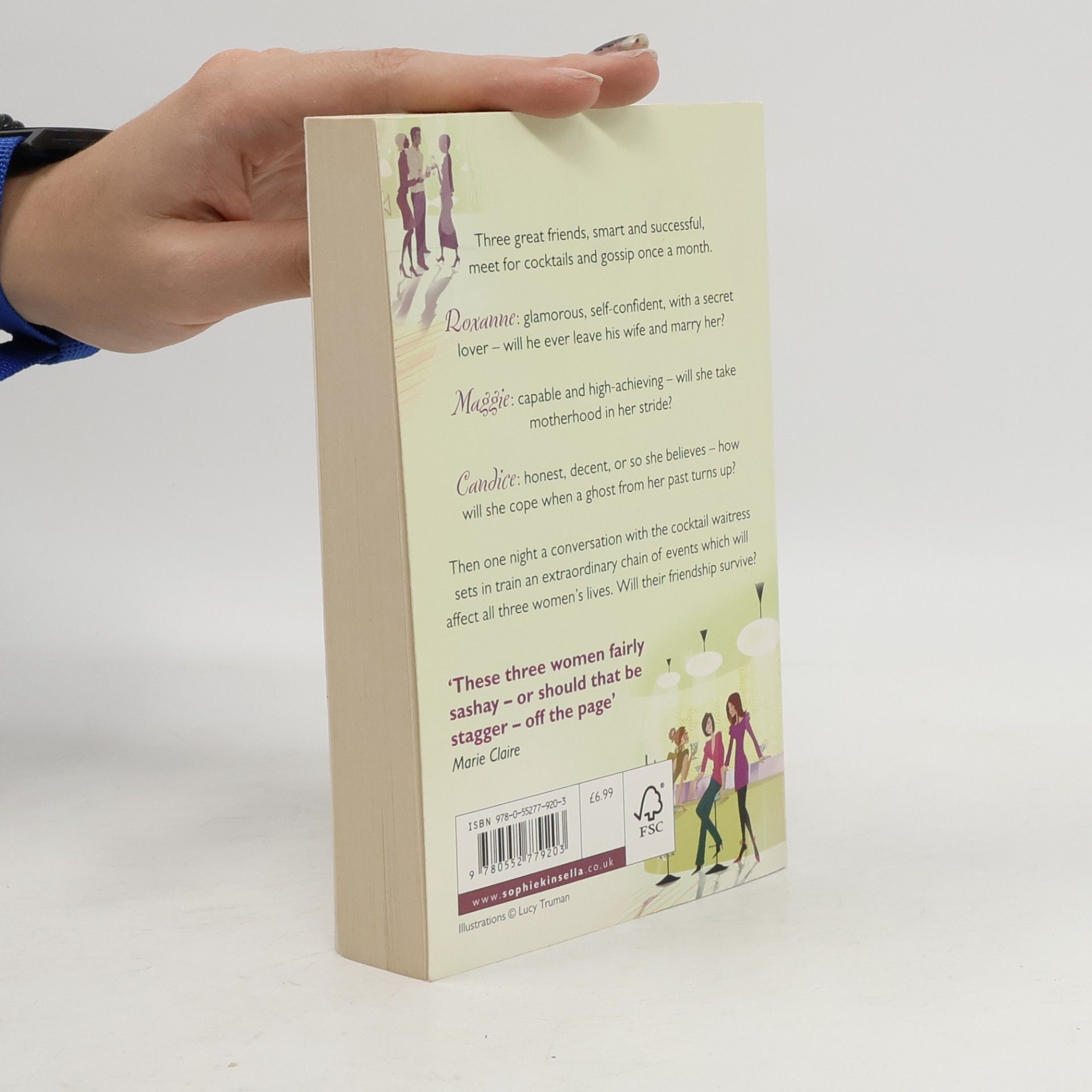 Sophie Kinsella Cocktails for Three