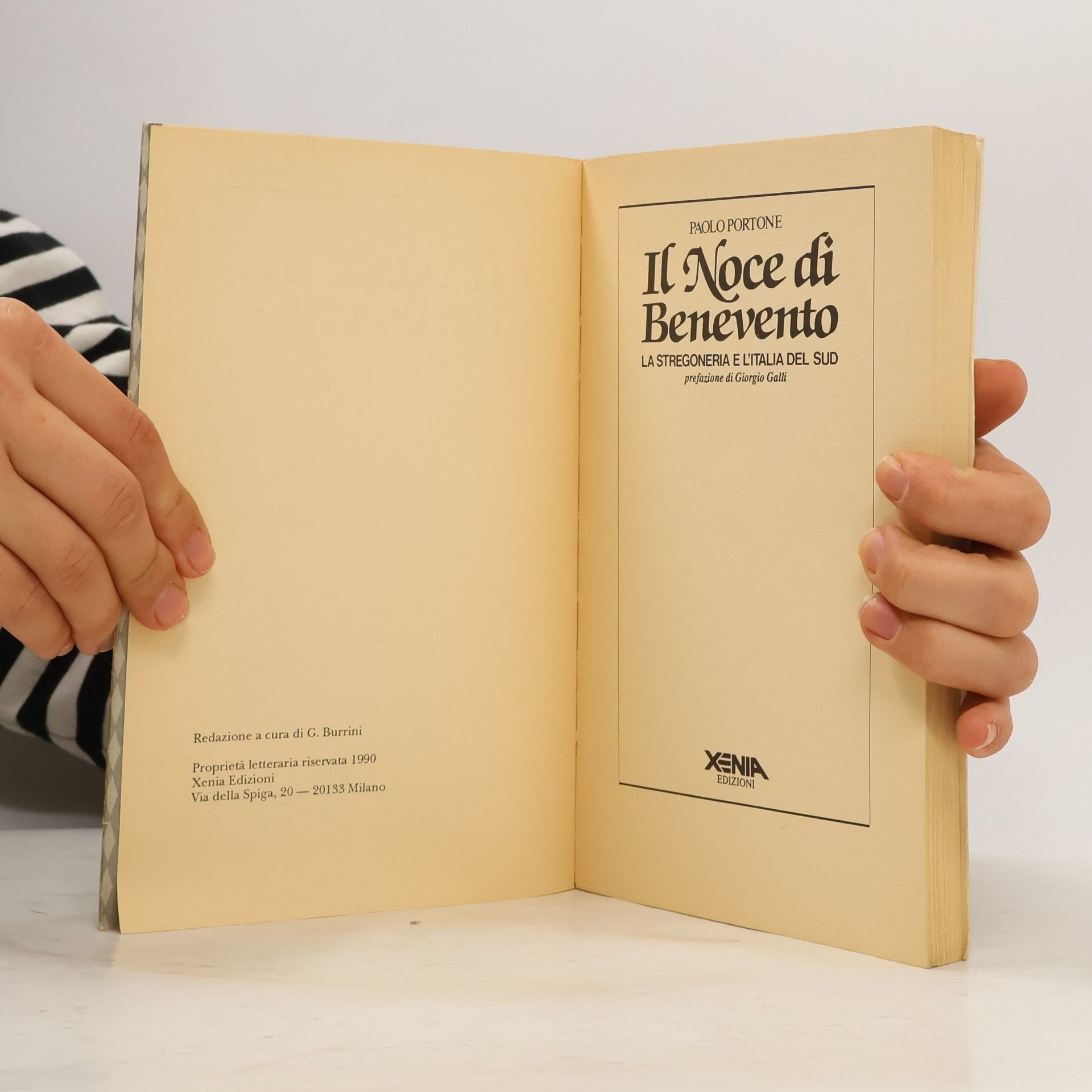 Paolo Portone Il Noce di Benevento