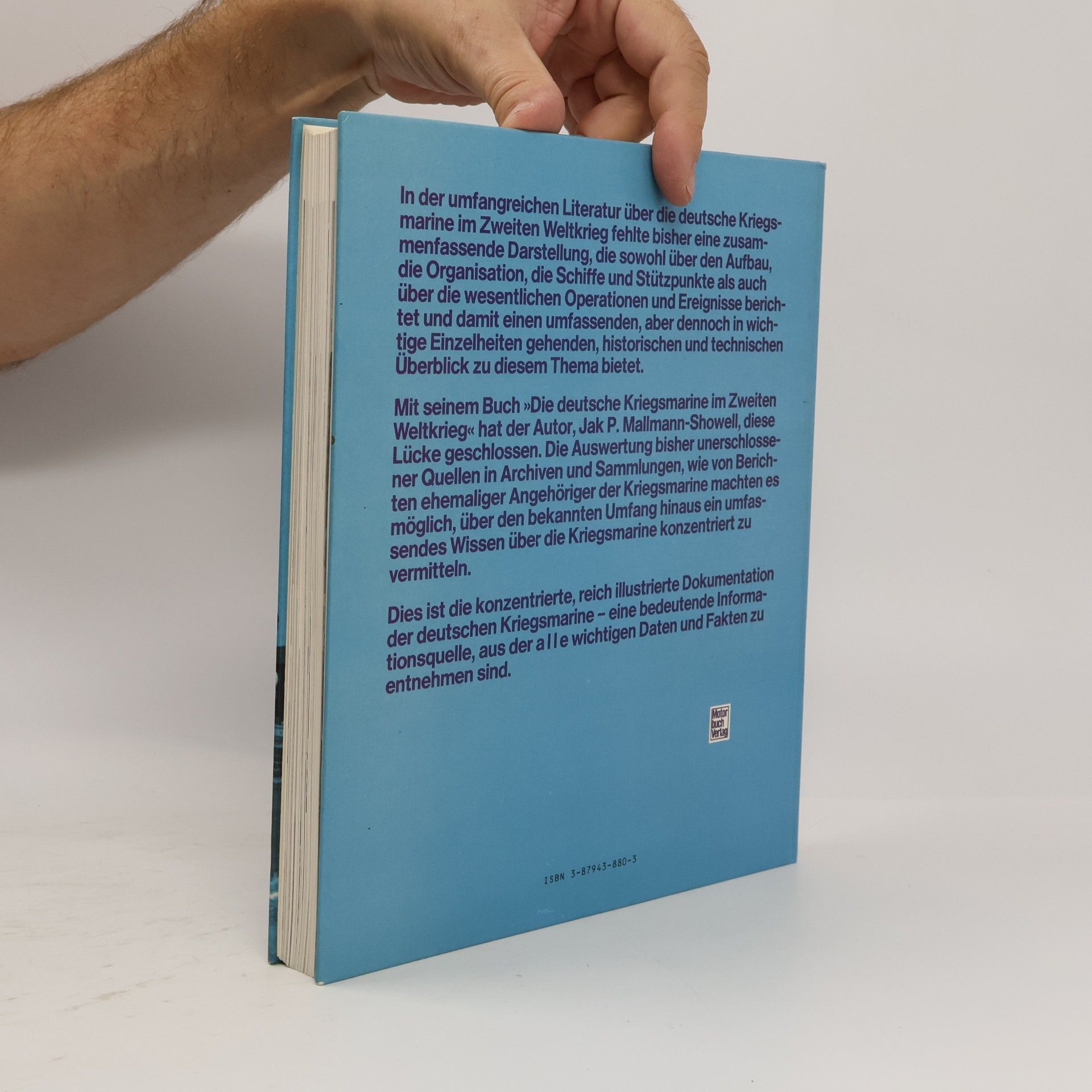 Jak P. Mallmann Showell Das Buch der deutschen Kriegsmarine