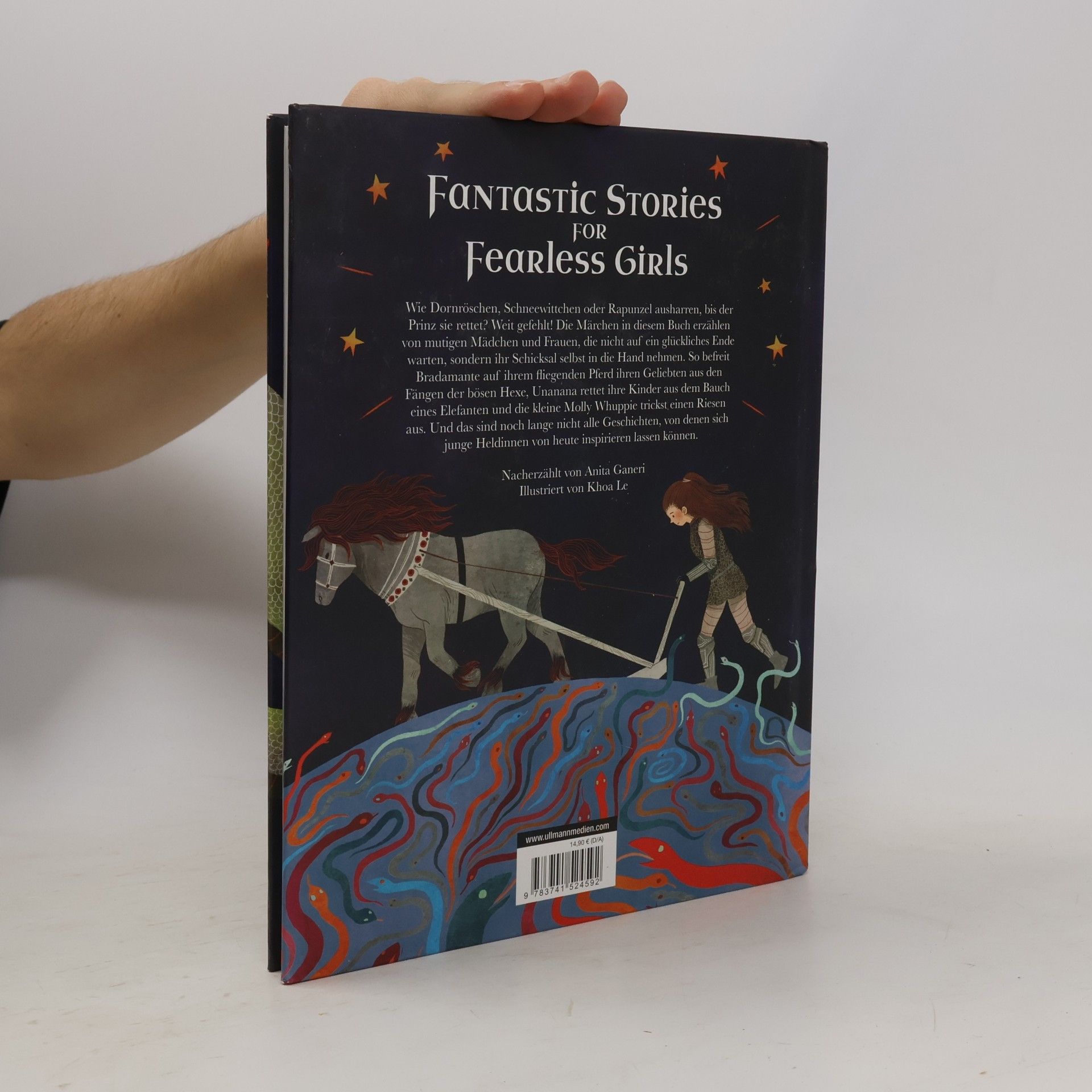 Anita Ganeri Fantastic Stories for Fearless Girls. 15 Erzählungen aus aller Welt, Kinderbuch für mutige Mädchen