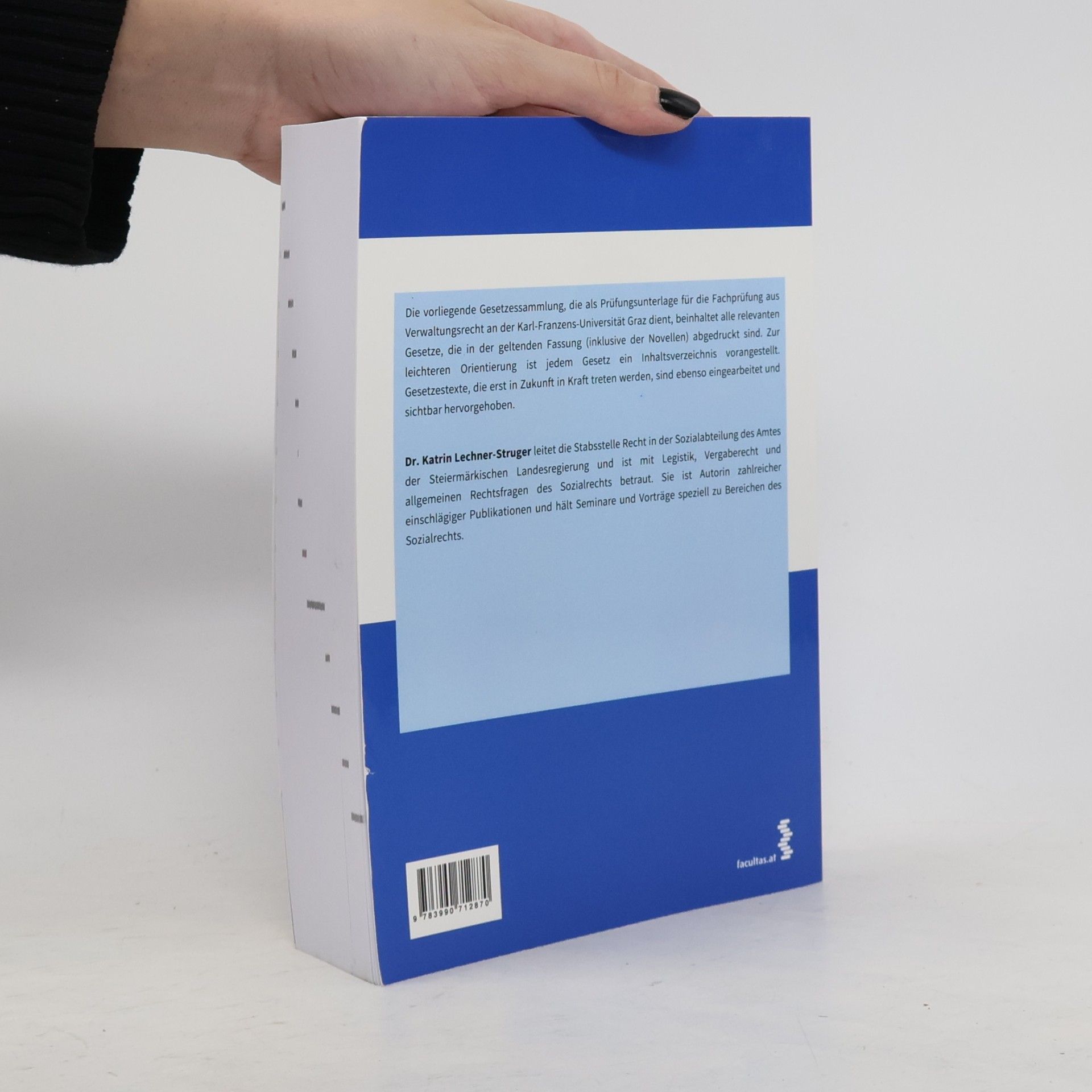 Katrin Lechner-Struger FlexLex Besonderes Verwaltungsrecht │ Studium: Fassung vom 1.9.2023 - Aktuell: StGemO, FSG, GewO, SPG, StVO, UVP-G - 7. Auflage