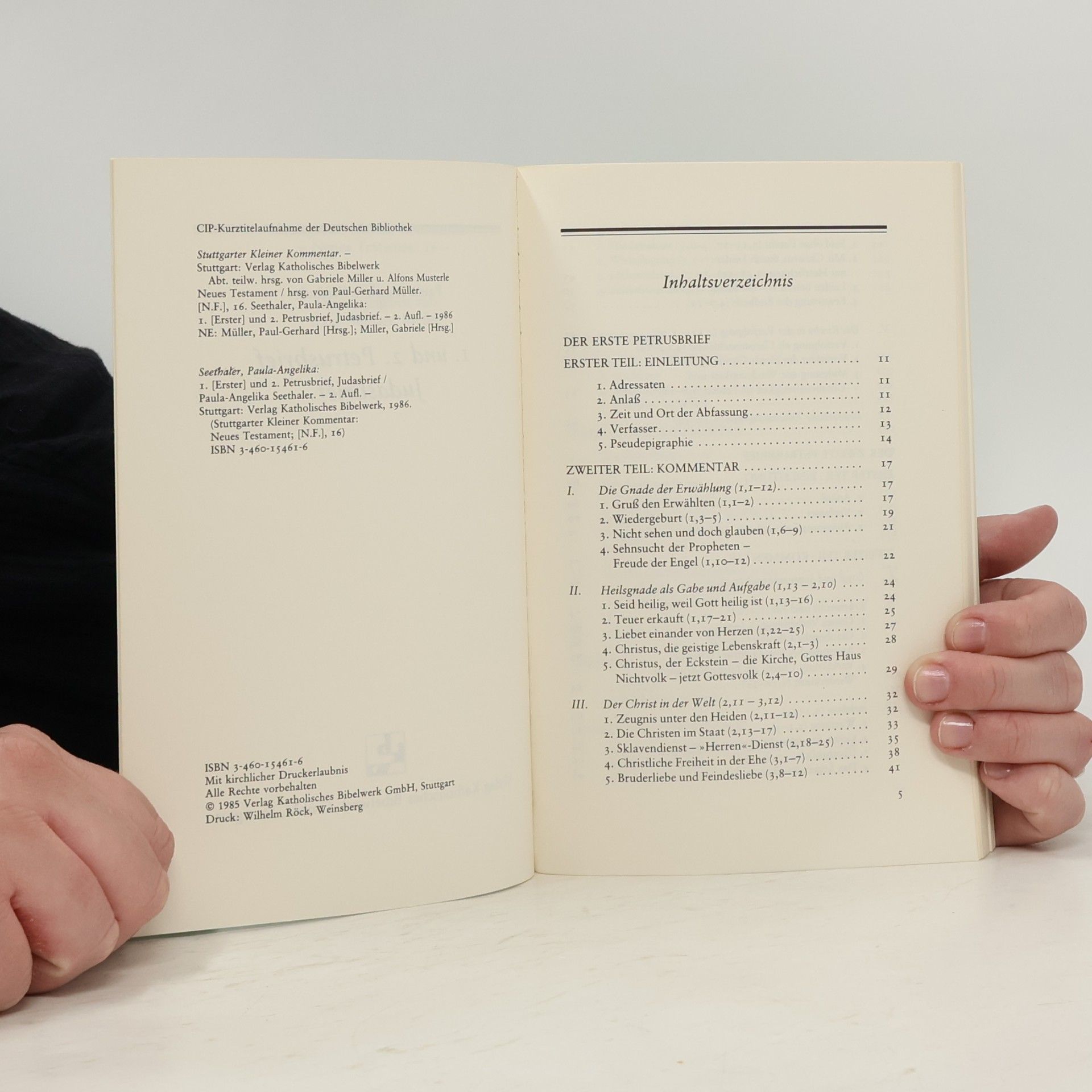 Paula Angelika Seethaler Stuttgarter Kleiner Kommentar: Neues Testament - 16: Erster und 2. Petrusbrief; Judasbrief