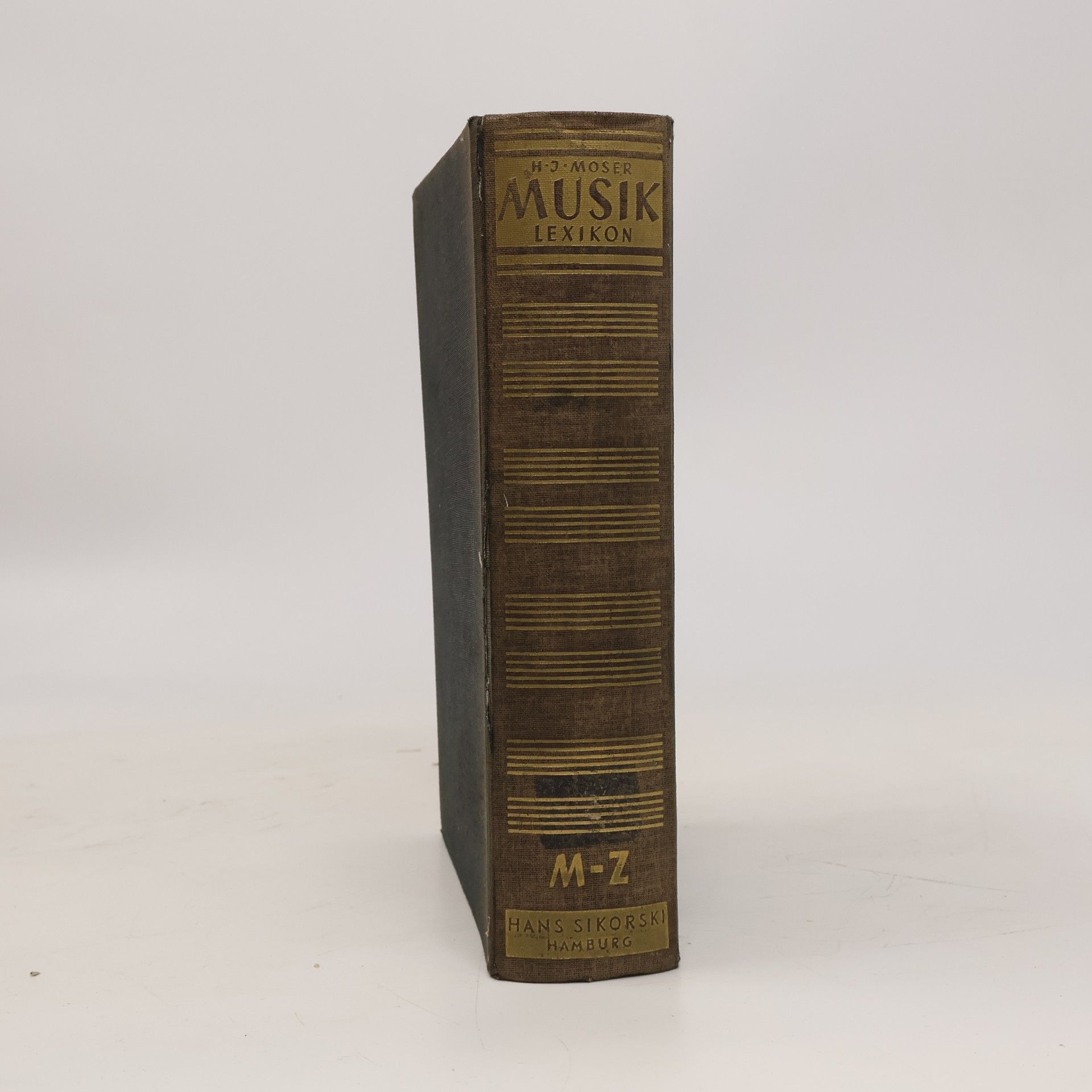 Moser H. J. Musiklexikon M-Z