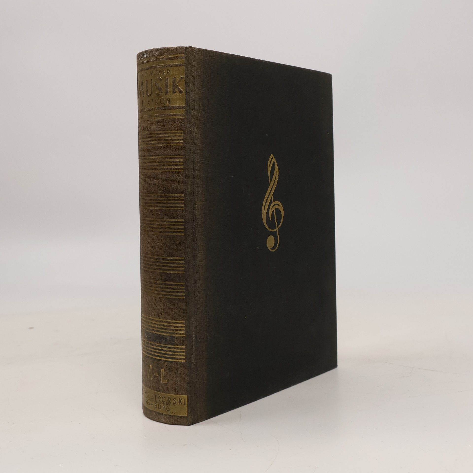 Hans Joachim Moser Musik Lexikon A-L