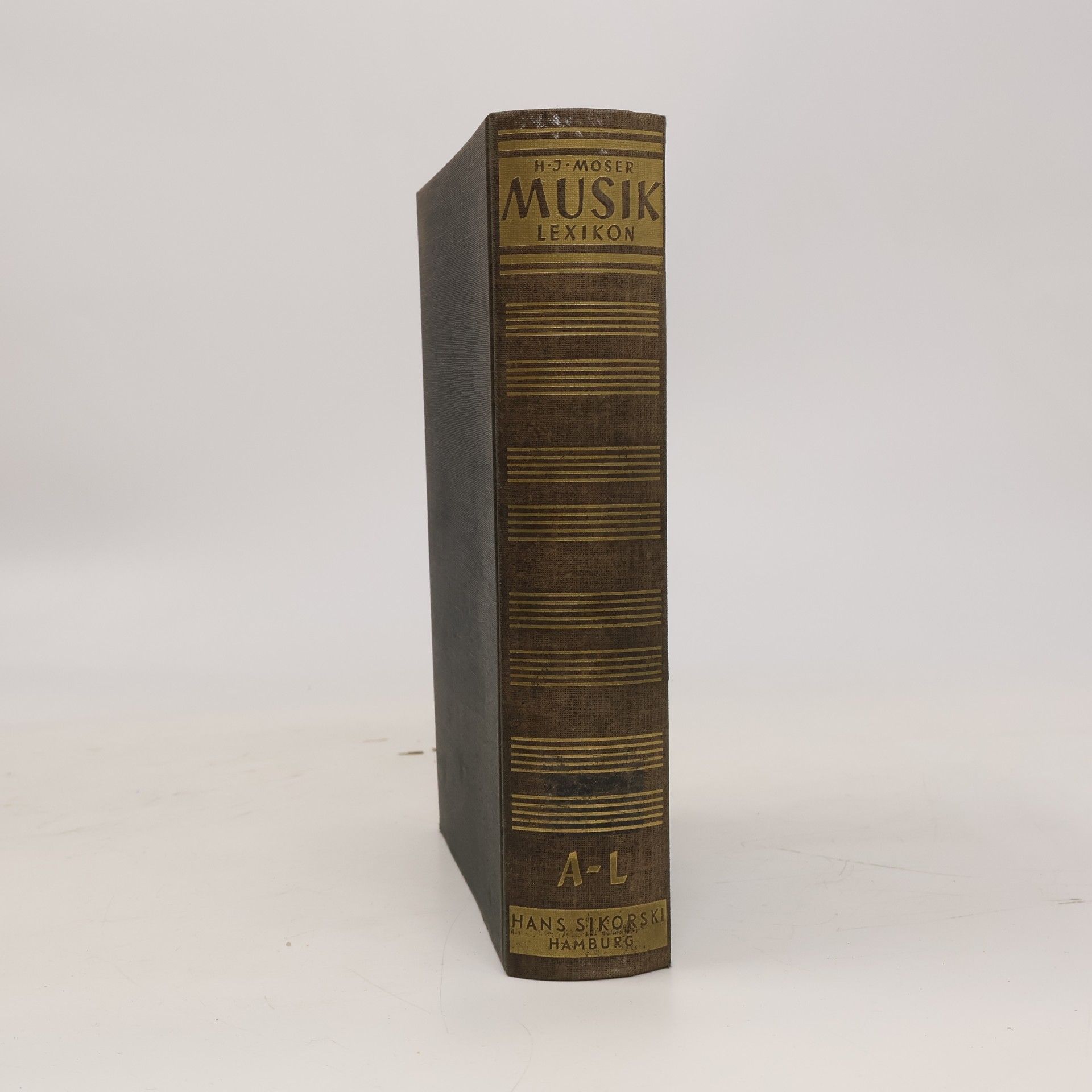 Hans Joachim Moser Musik Lexikon A-L