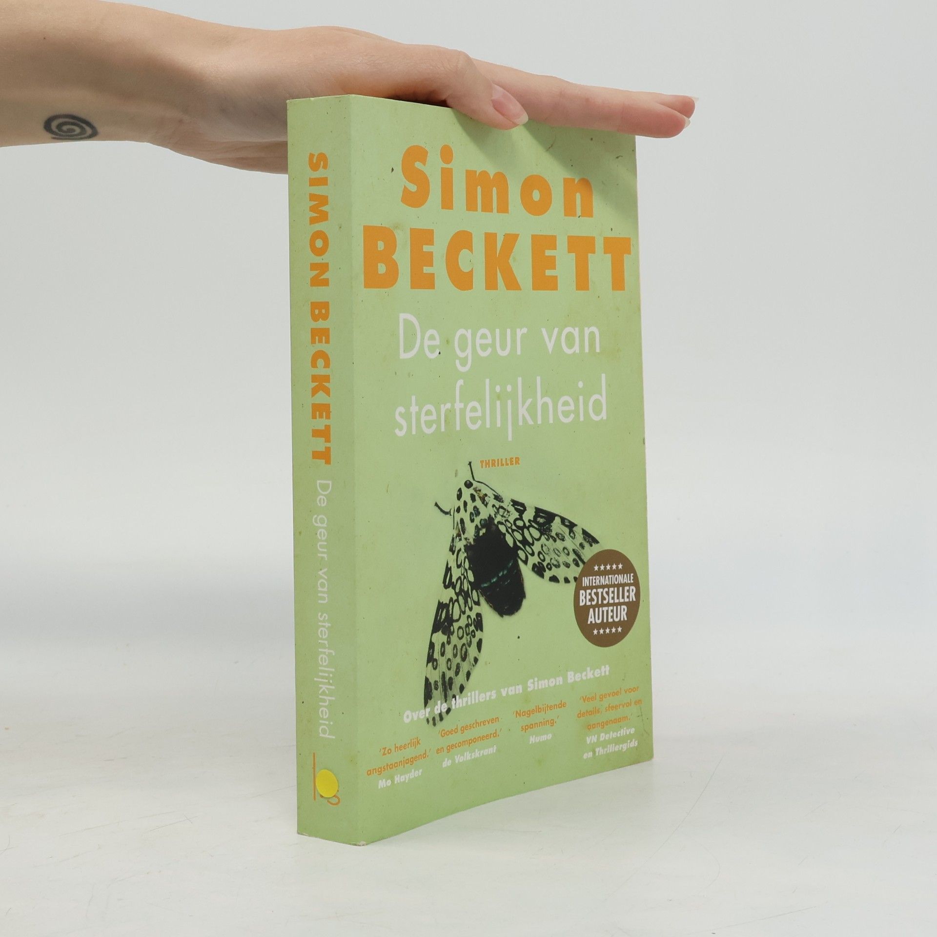 Simon Beckett De geur van sterfelijkheid