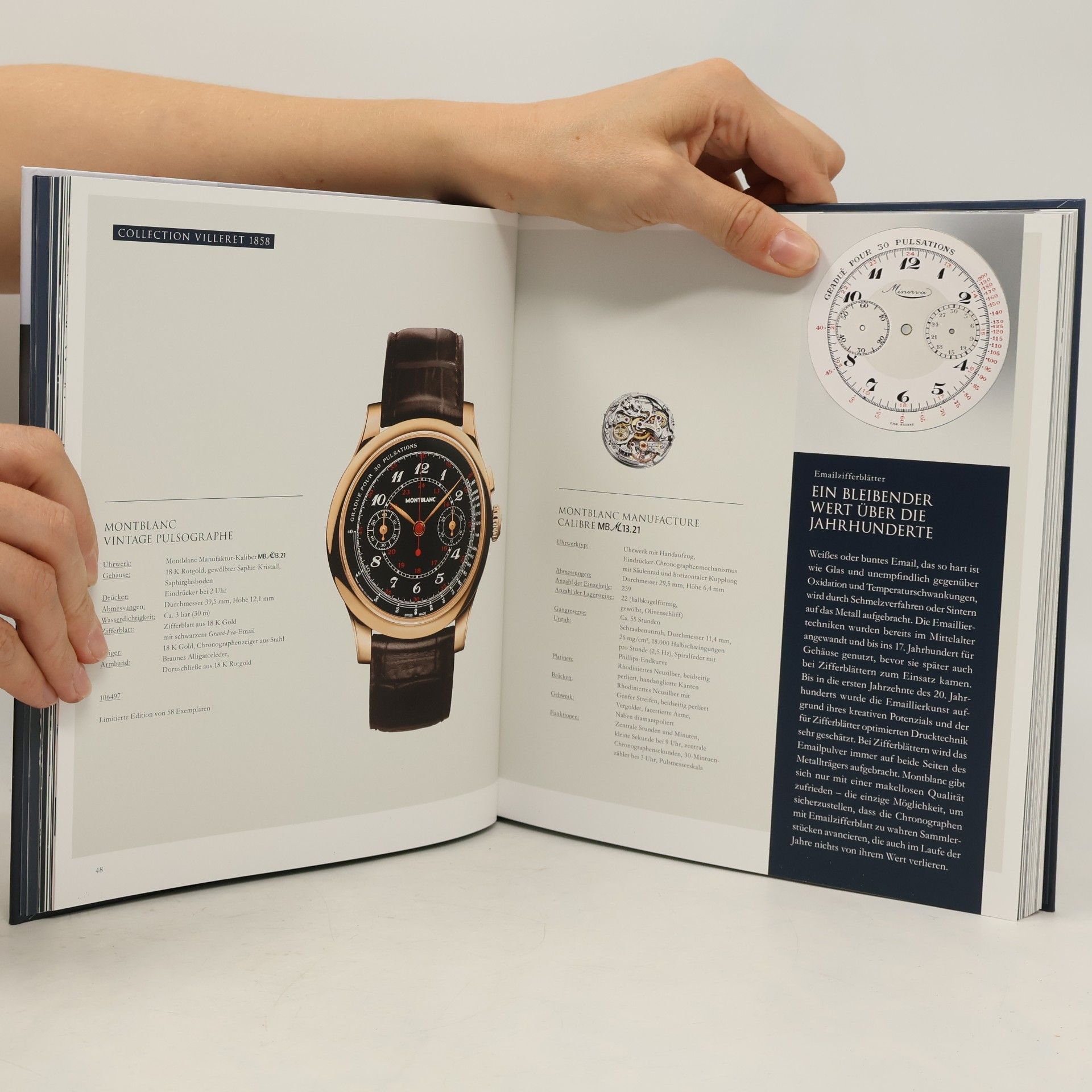 Howell Conant Montblanc Timepieces 2013/14