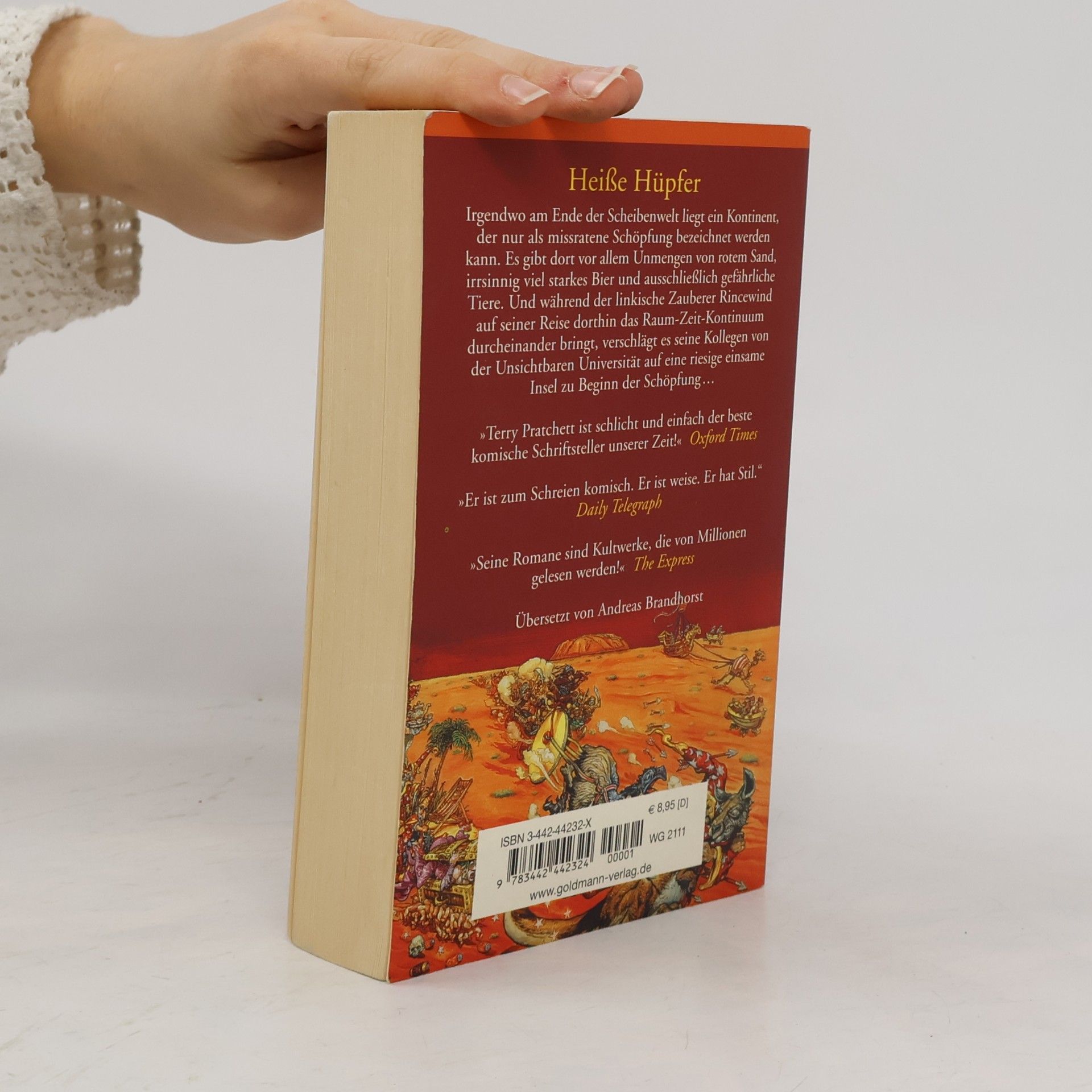 Terry Pratchett Heiße Hüpfer