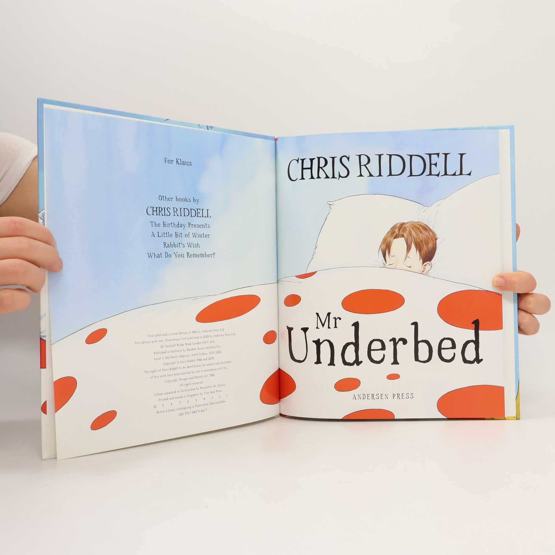 Chris Riddell Mr Underbed