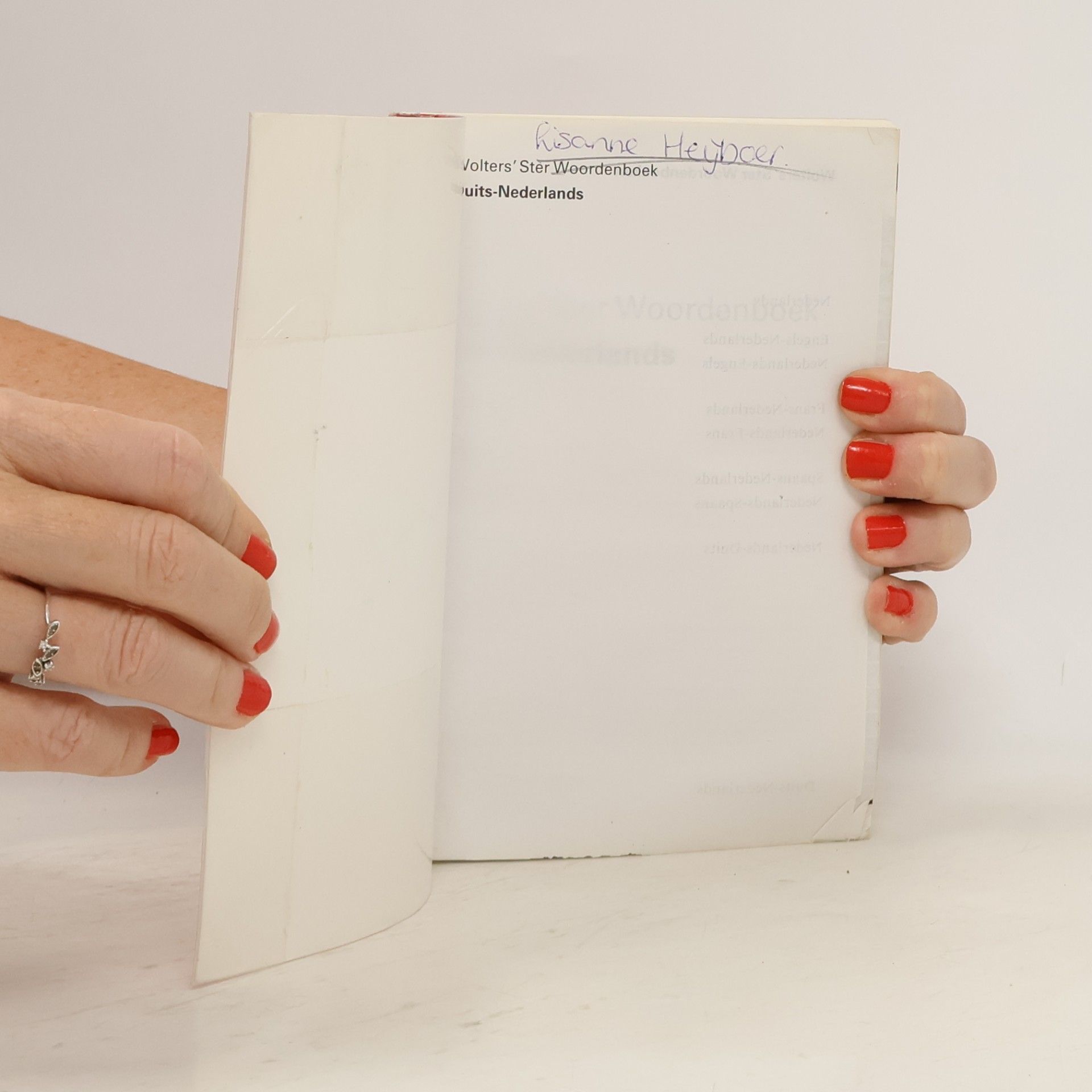 F. R. Boschvogel Wolter's ster woordenboek Duits-Nederlands