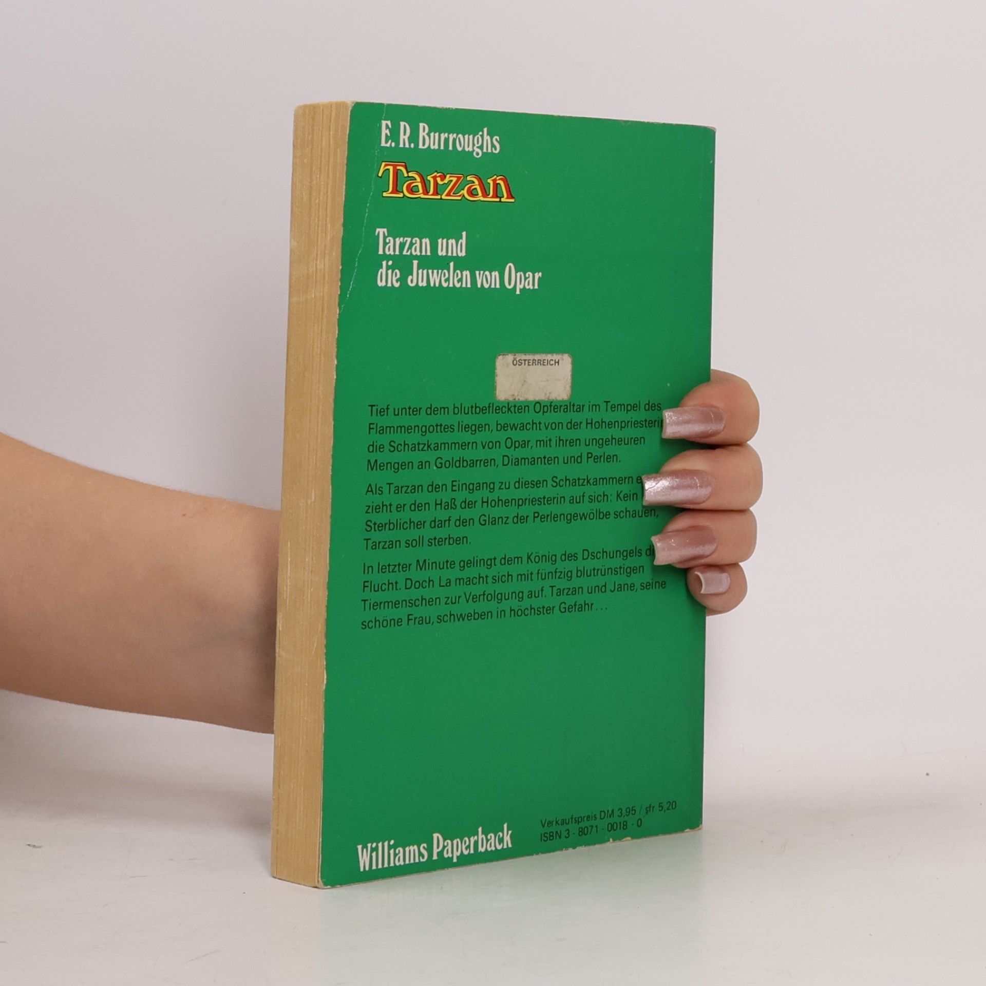 Edgar Rice Burrroughs Tarzan 5. Tarzan und die Juwelen von Opar