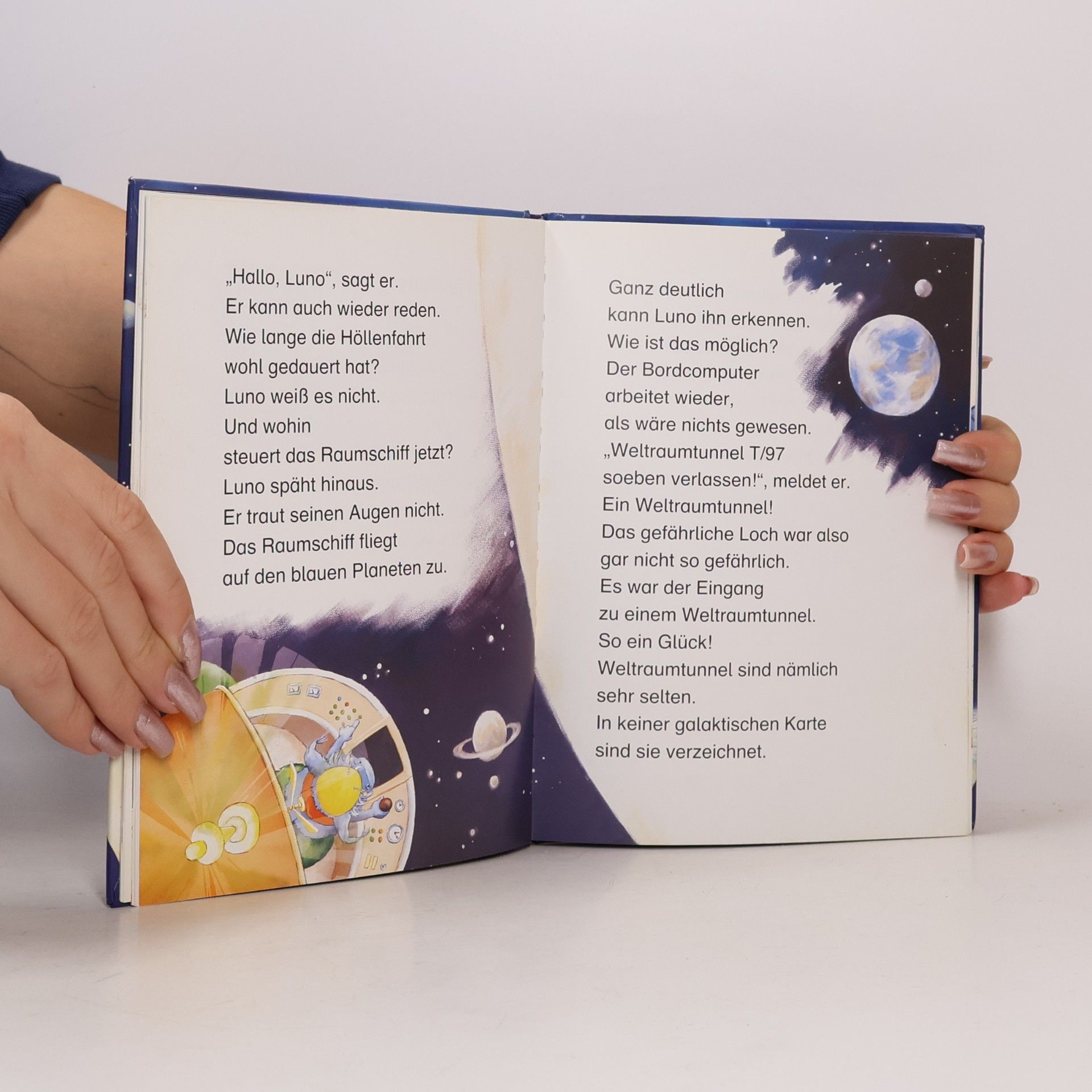 Frauke Nahrgang Luno und der blaue Planet