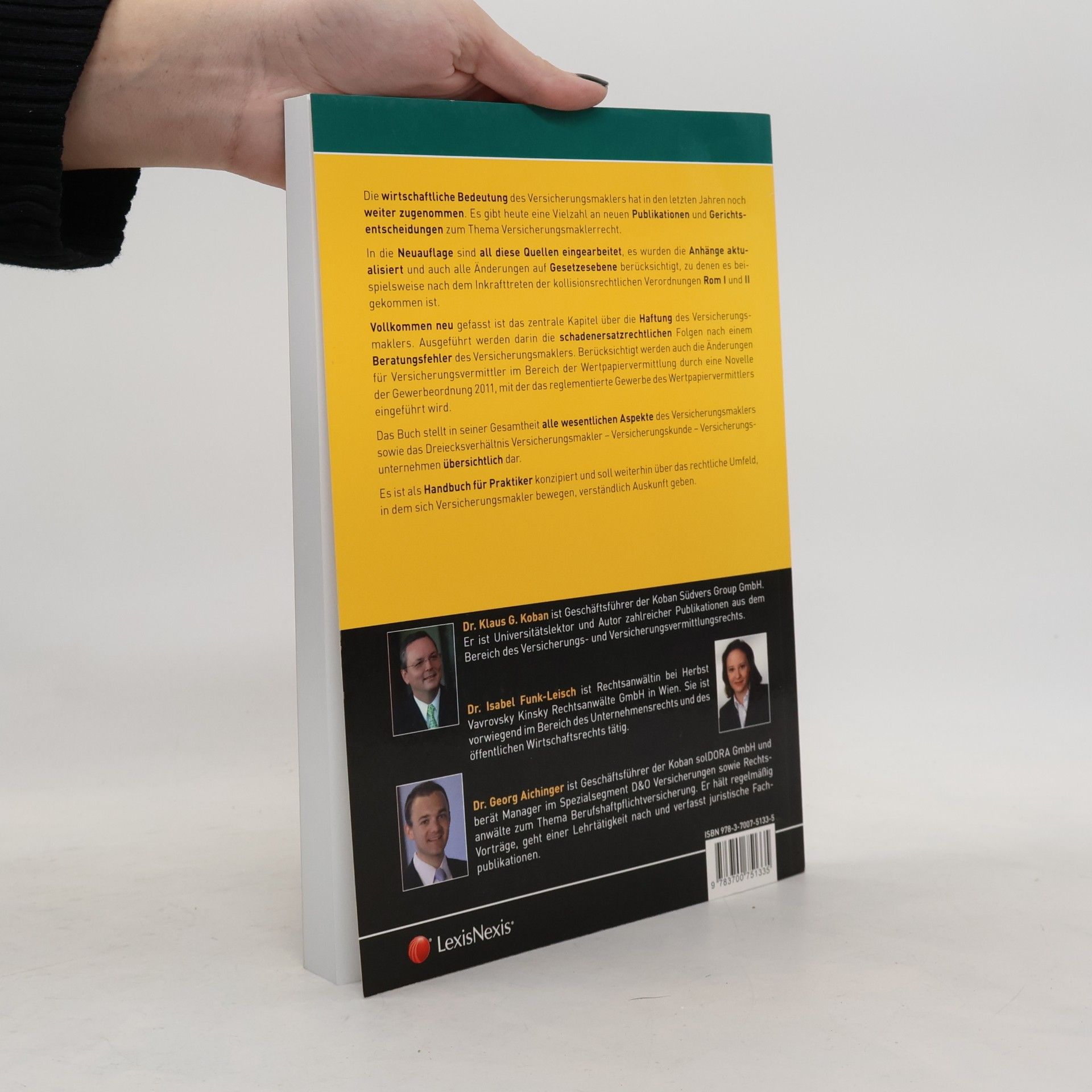 Klaus G. Koban Rechtspraxis: Rechte & Pflichten des Versicherungsmaklers - 2. Auflage