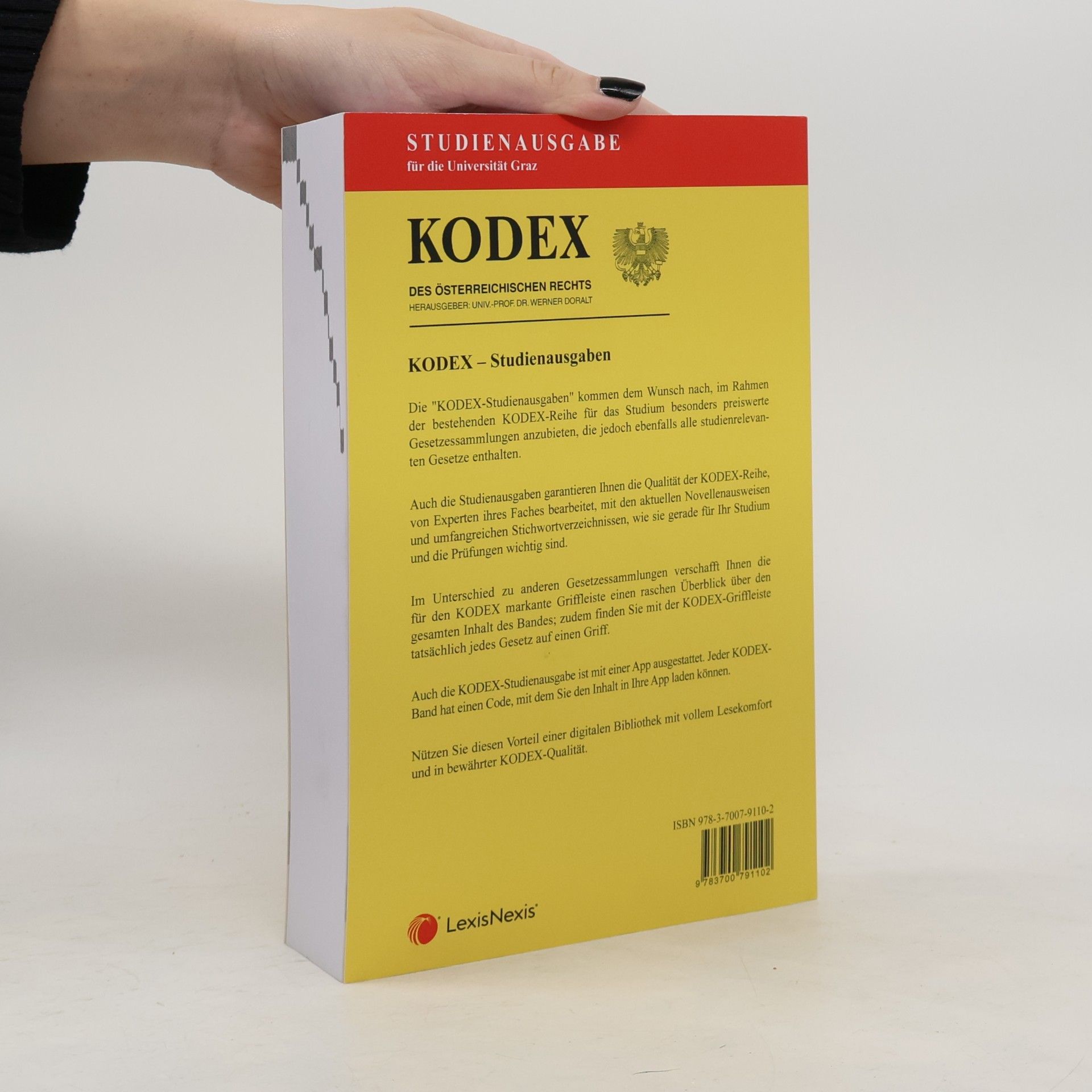 Werner Doralt Kodex Besonderes Verwaltungsrecht Graz 2025 - inkl. App: Studienausgabe der Universität Graz