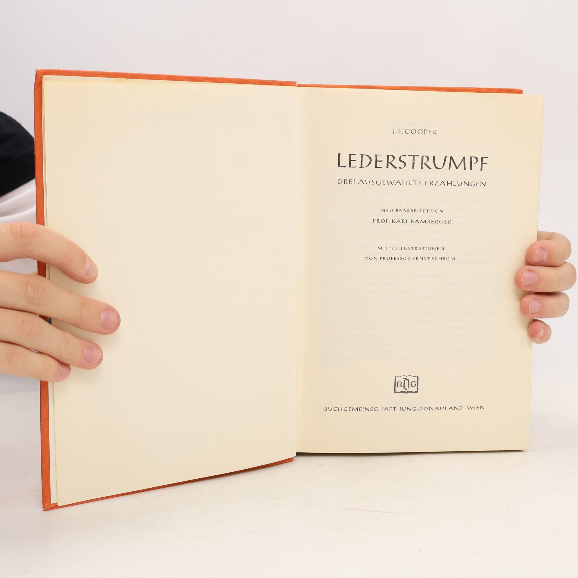 James Fenimore Cooper Lederstrumpf