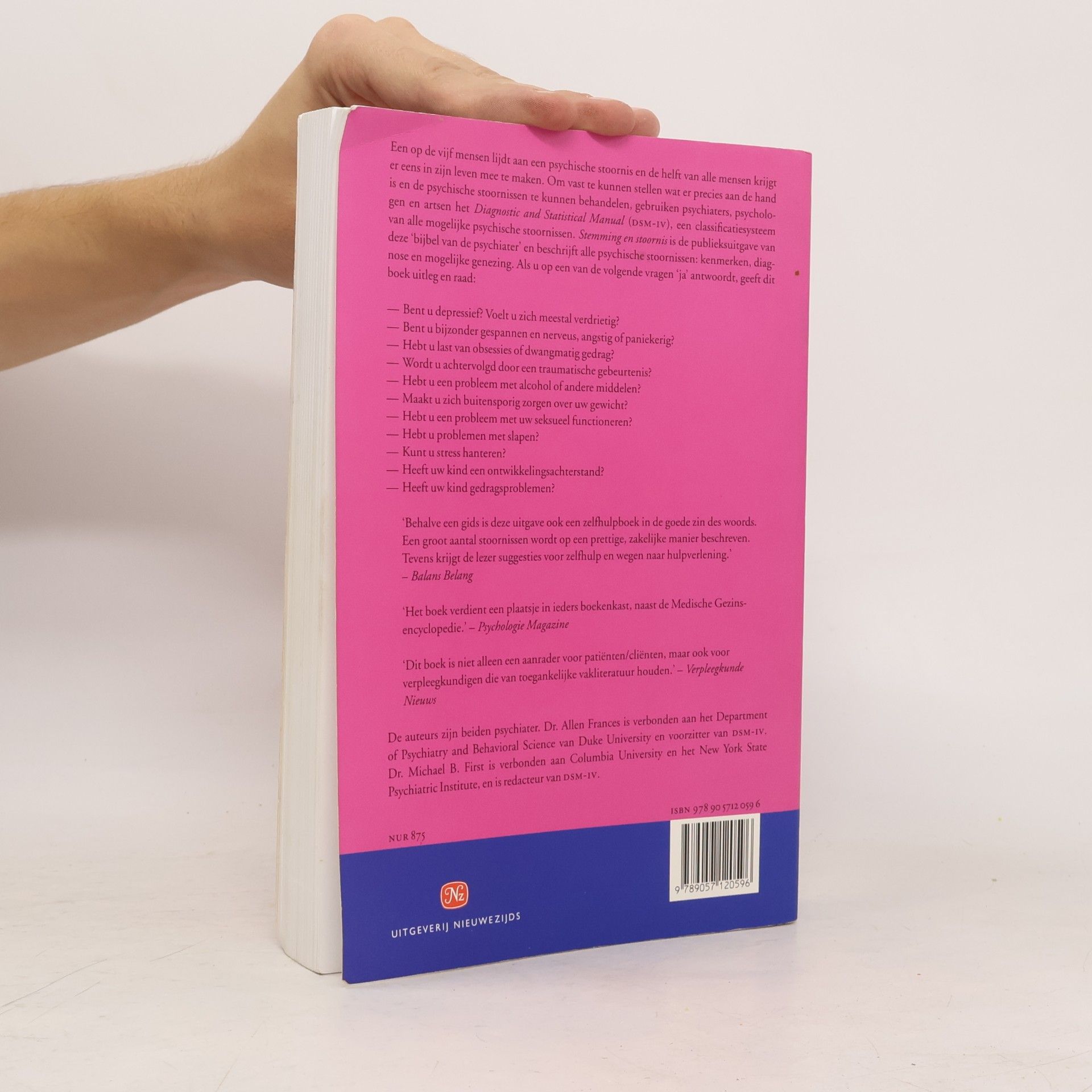 Allen Frances DSM-IV: Stemming en stoornis - De publieksuitgave
