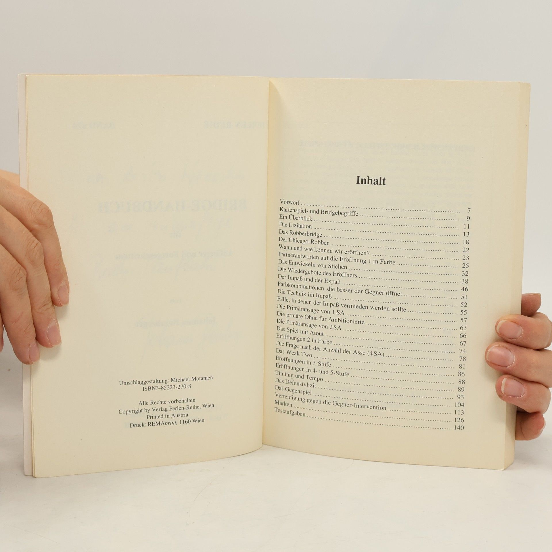 Johannes Bamberger Bridge-Handbuch