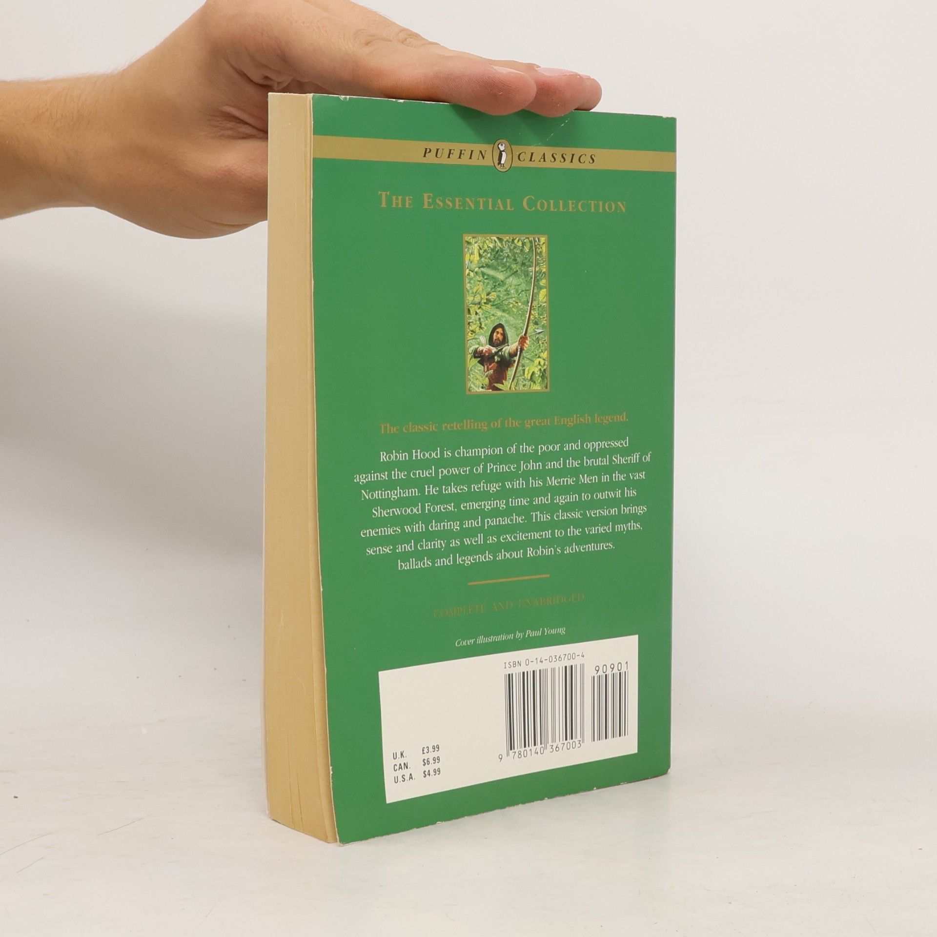 Roger Lancelyn Green Puffin Classics: The Adventures of Robin Hood