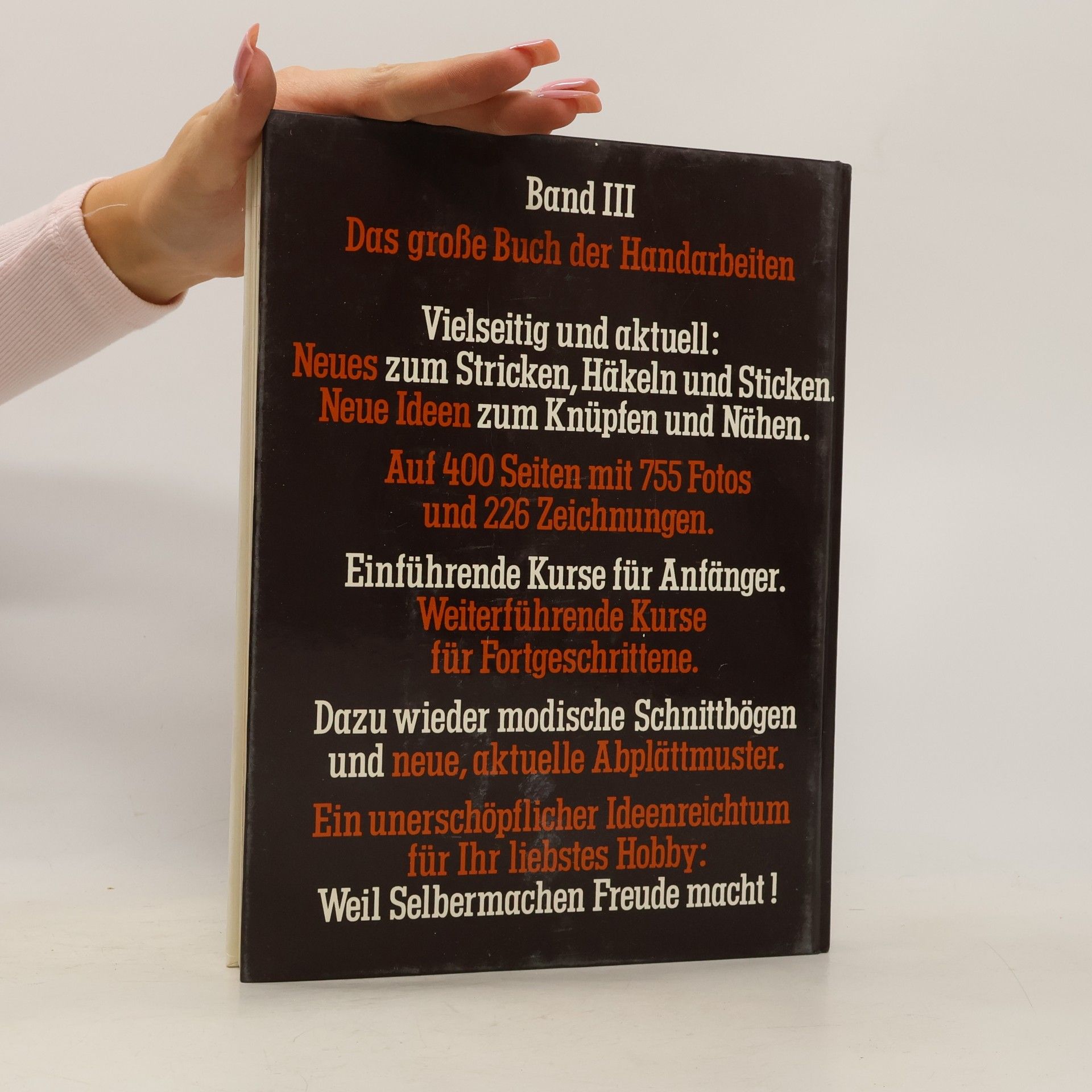 Collectif d'auteurs Das große Buch der Handarbeiten III