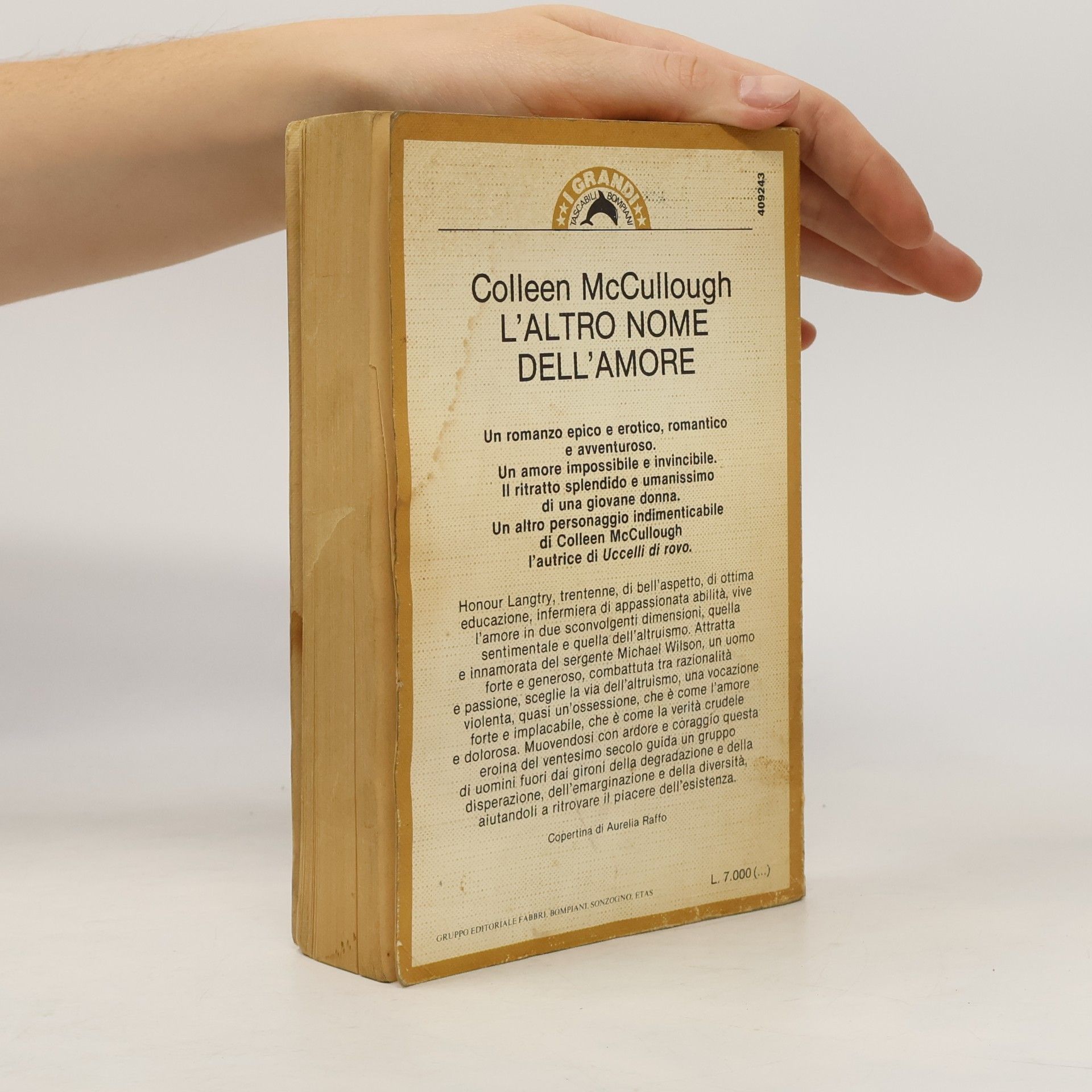 Colleen McCullough L'ALTRO NOME DELL'AMORE