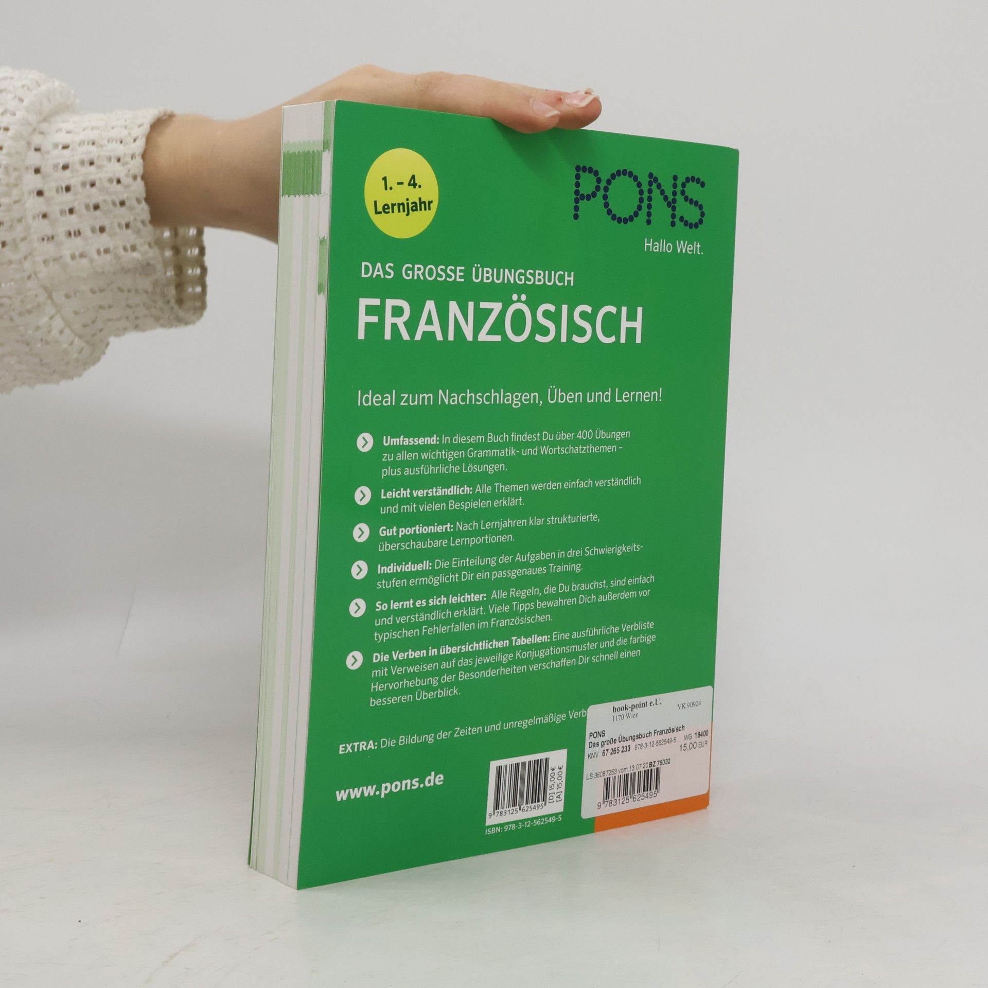 Isabelle Langenbach Das große Übungsbuch Französisch 1.-4. Lernjahr