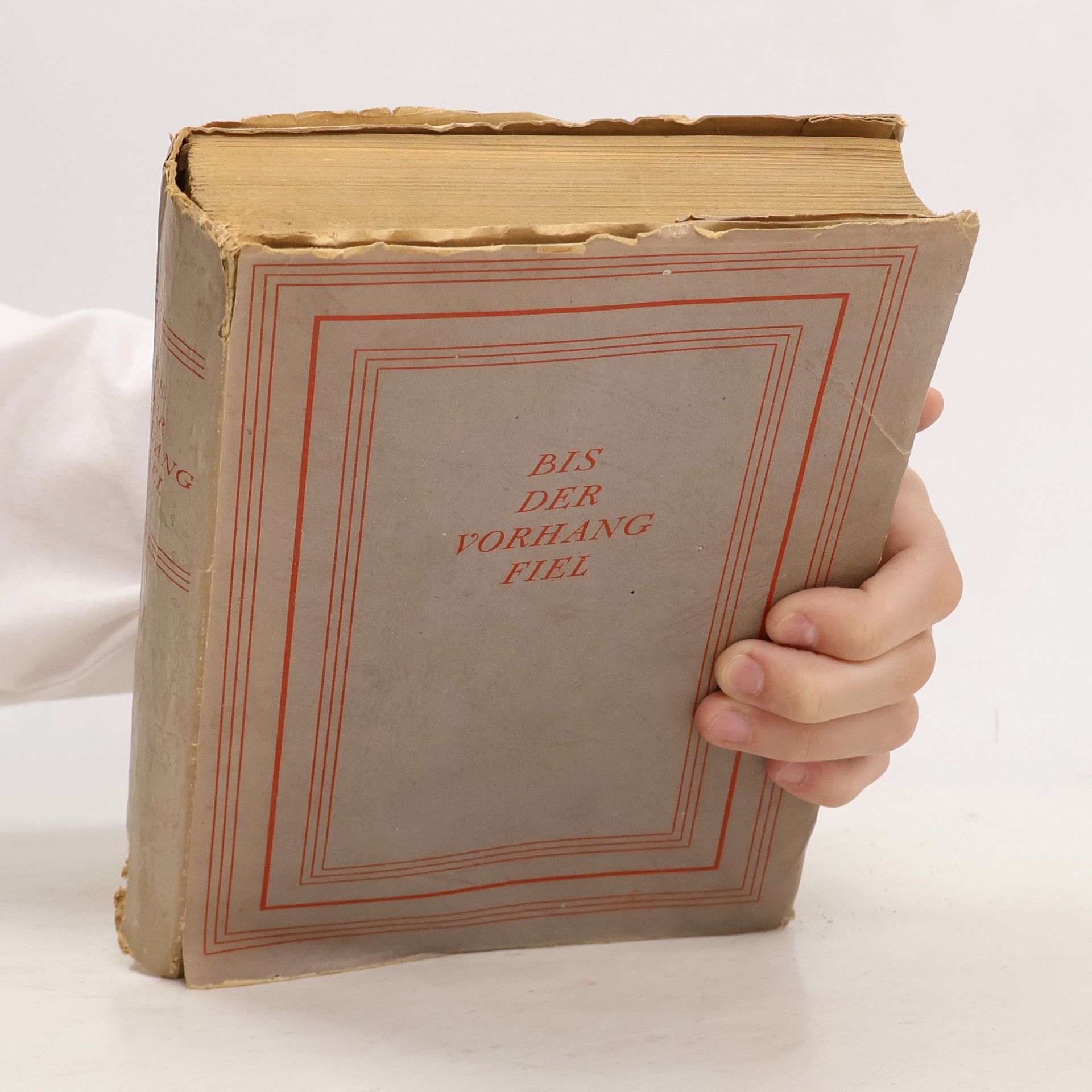 W. Th. Anderman Bis der Vorhang fiel