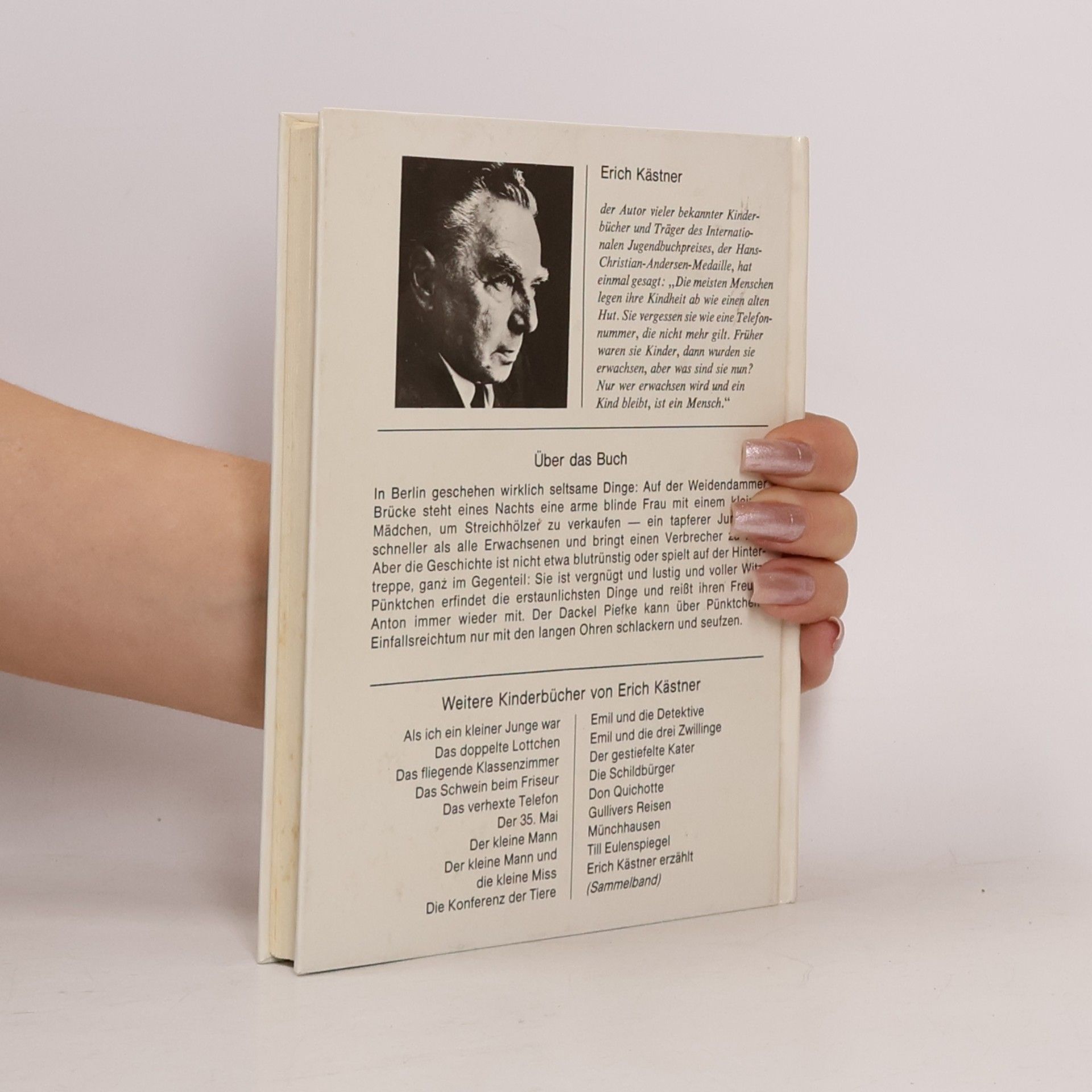 Erich Kästner Pünktchen und Anton