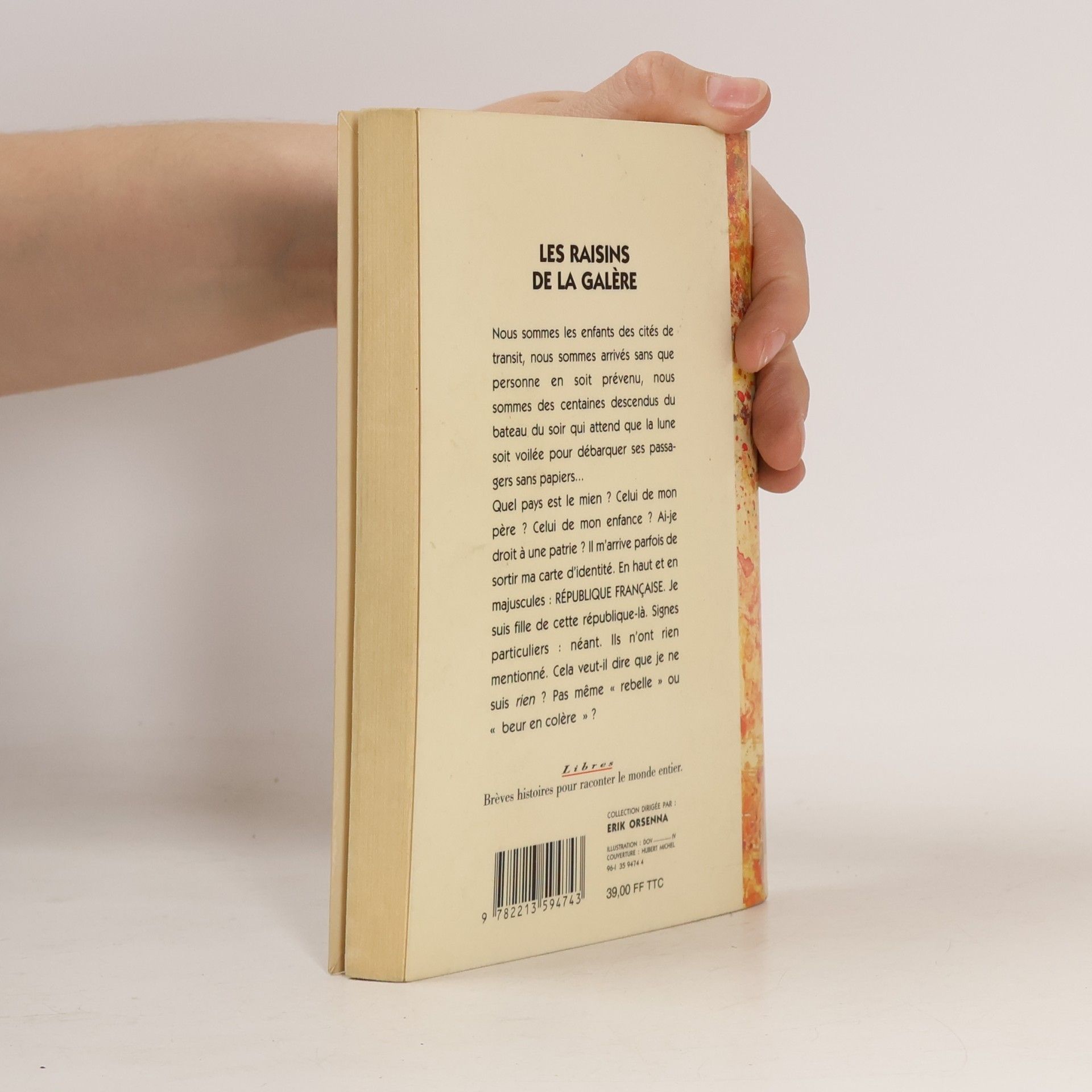 Tahar Ben Jelloun Les raisins de la galère