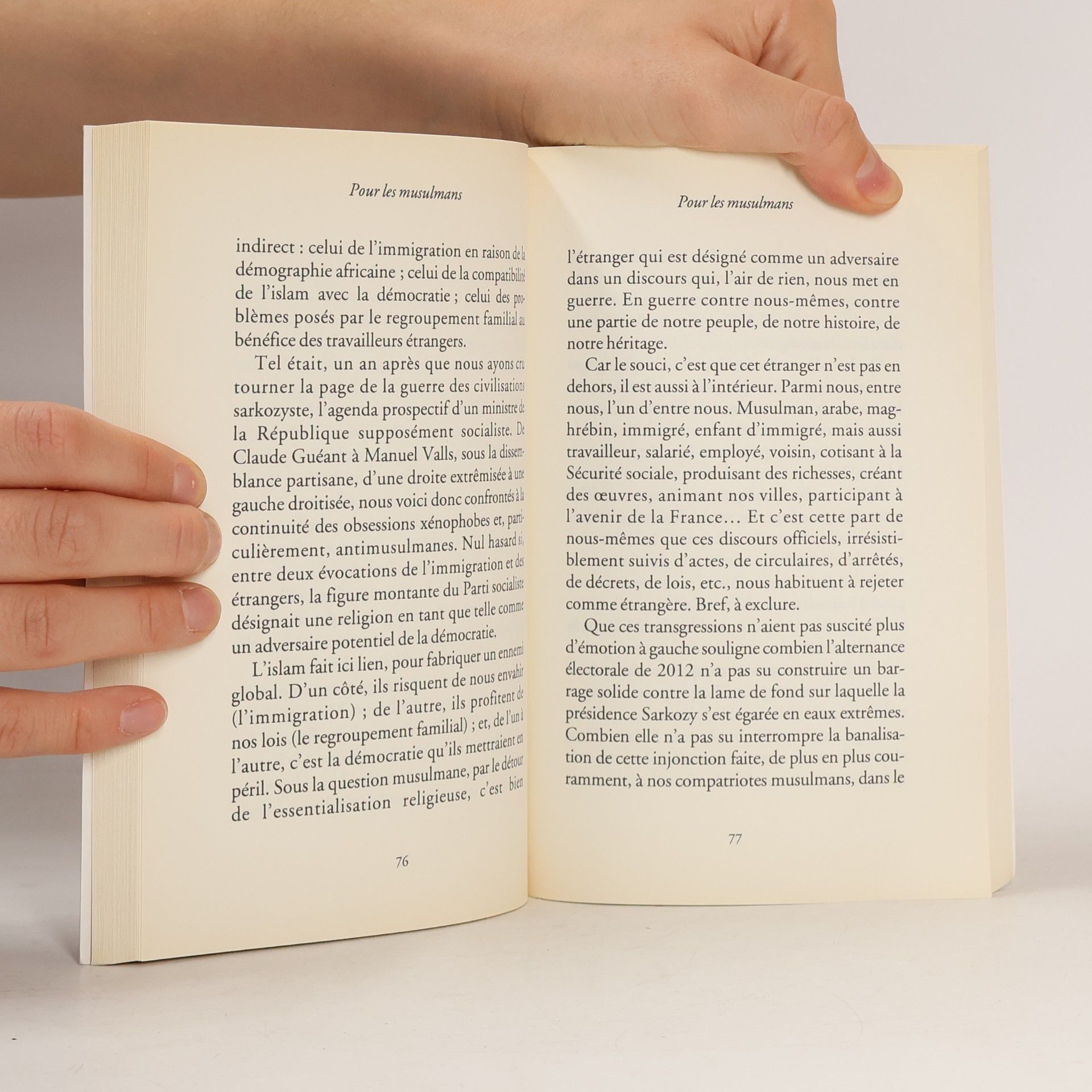 Edwy Plenel Pour les musulmans (French Edition)