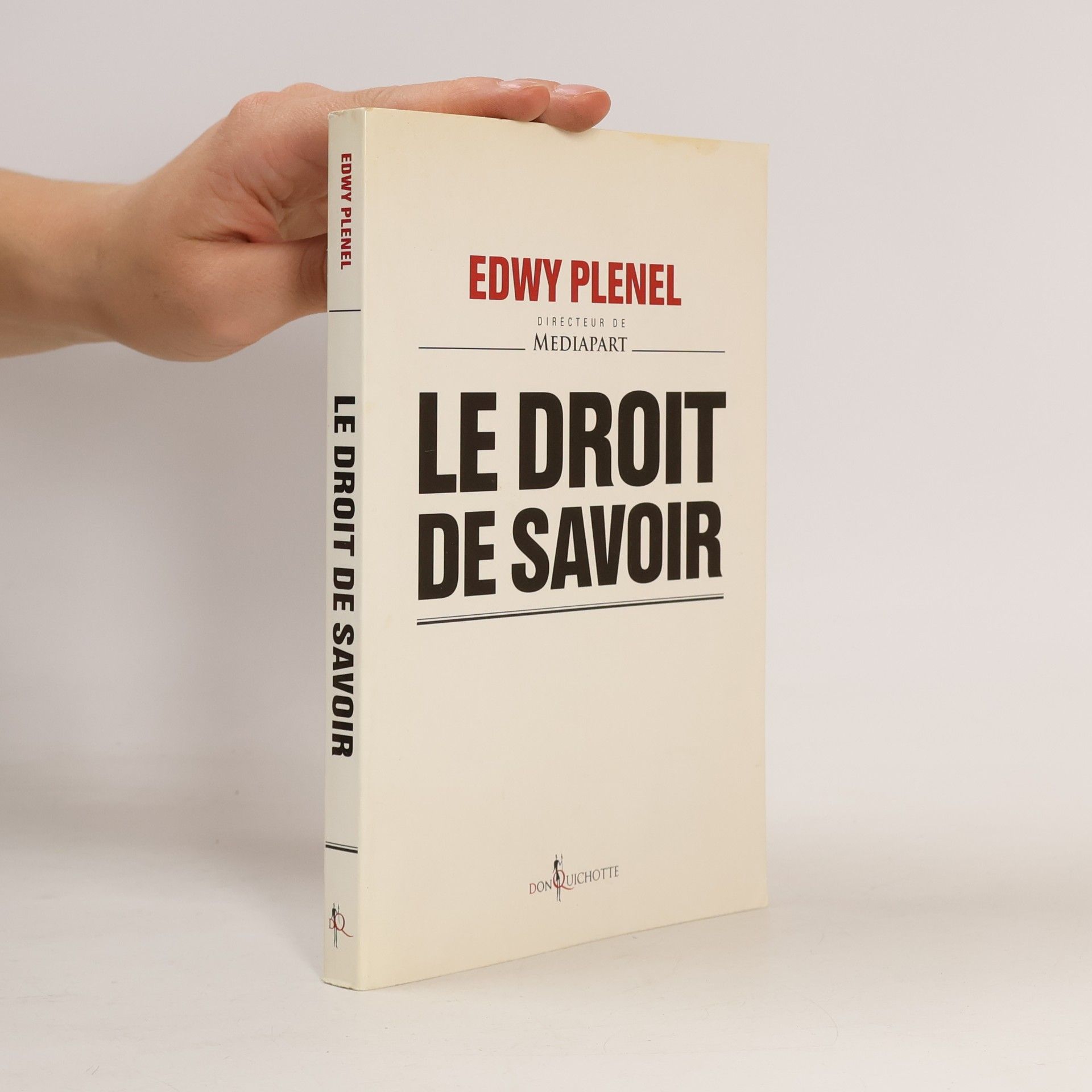 Le droit de savoir