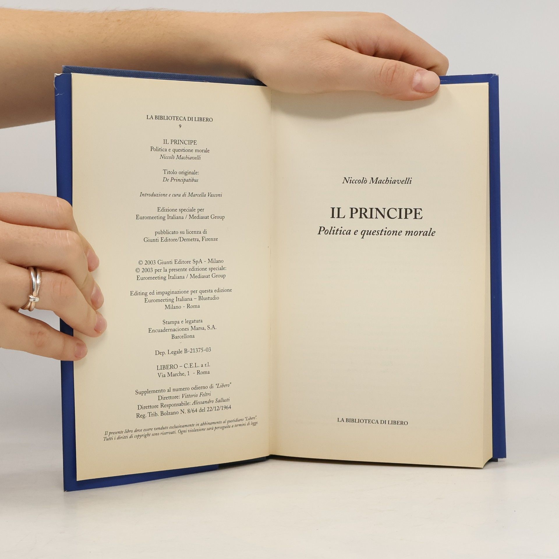 Niccolò Machiavelli Il Principe
