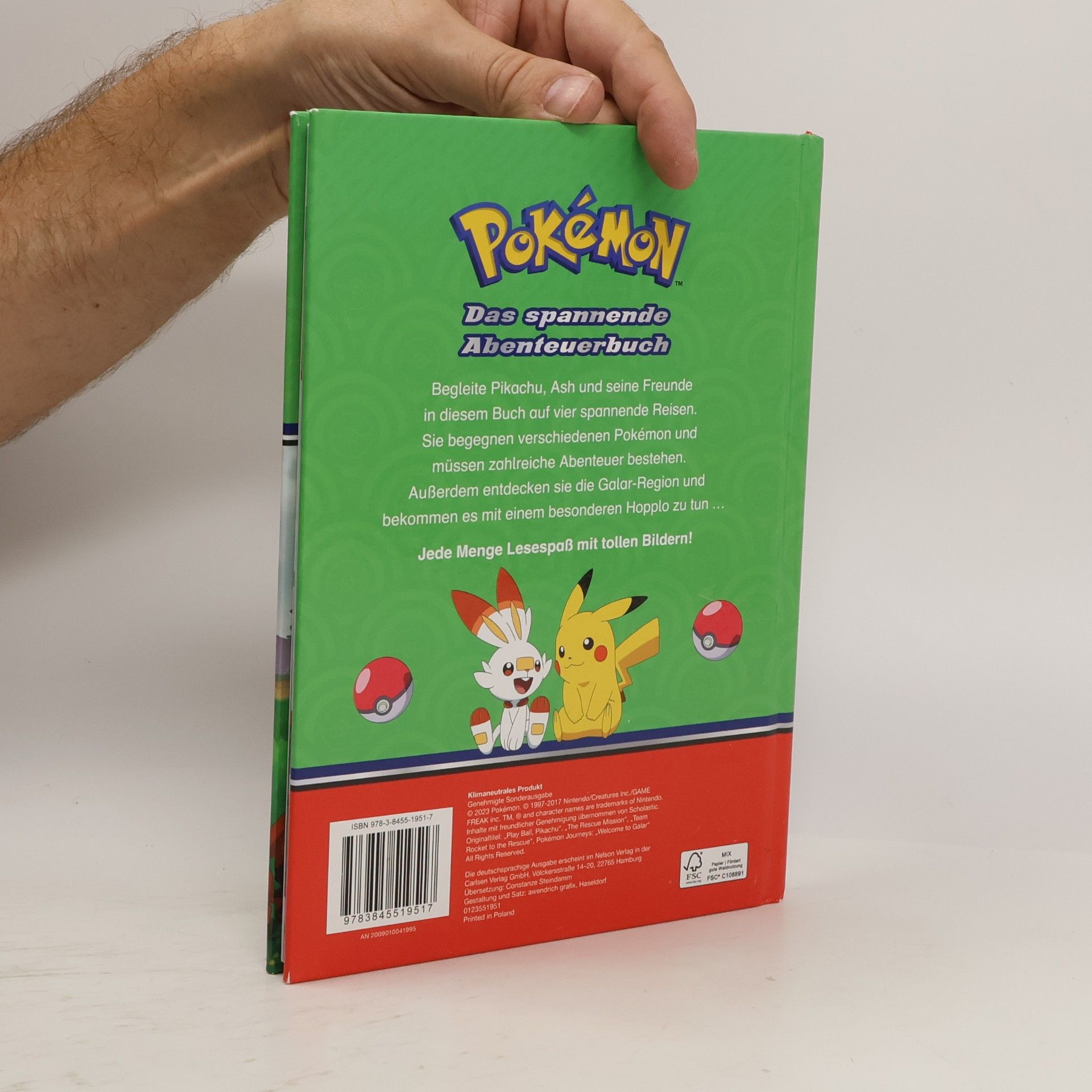 Constanze Steindamm Pokémon - das spannende Abenteuerbuch