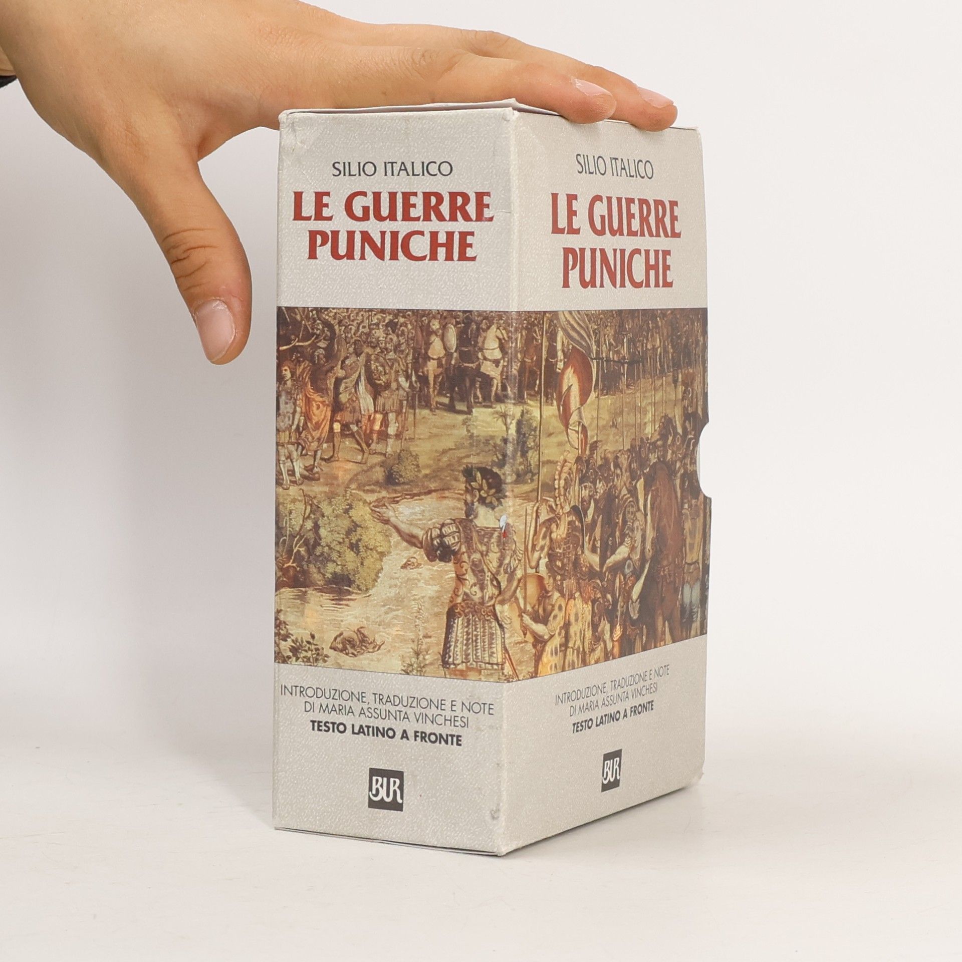 Silio Italico Le guerre puniche I-II. Testo latino a fronte
