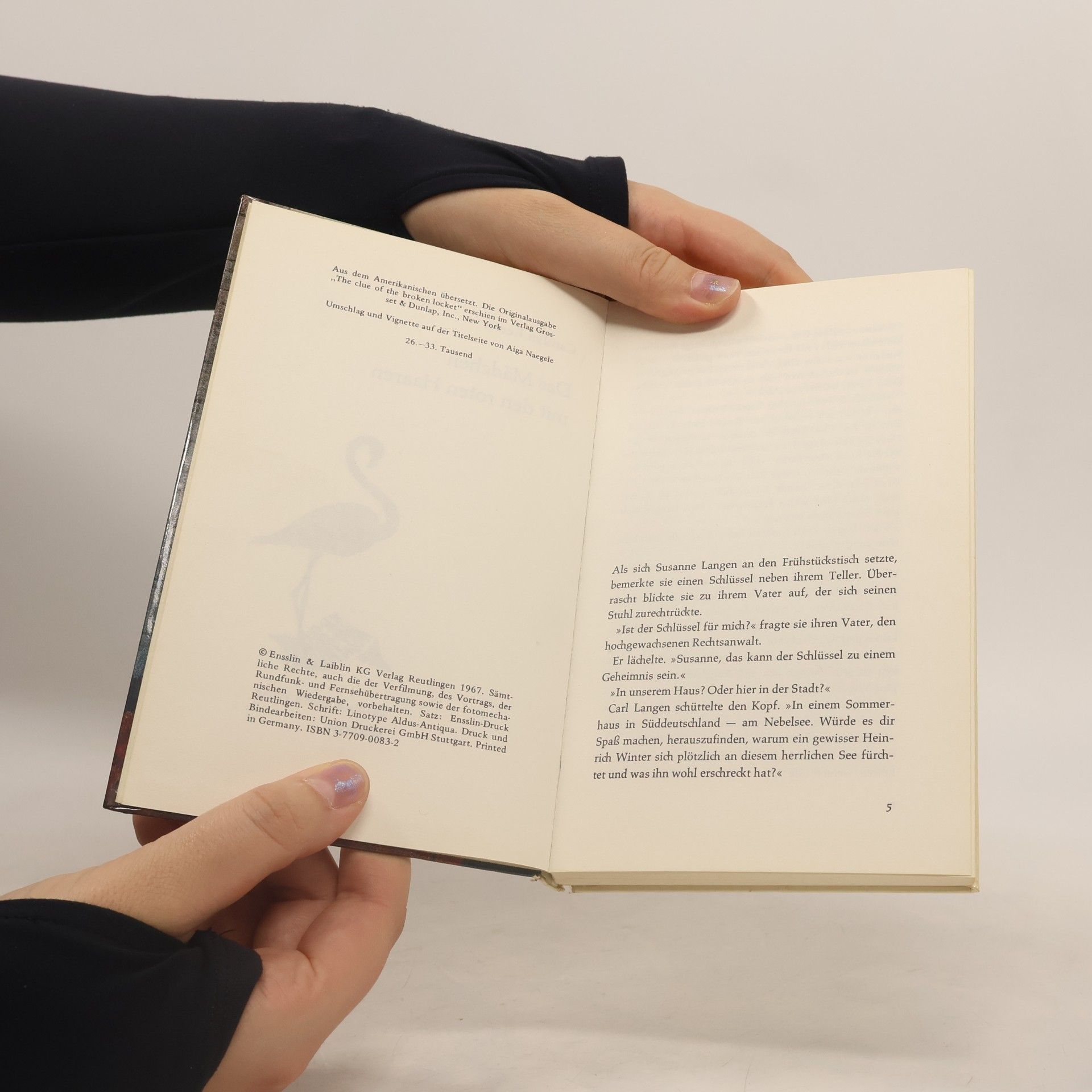 Carolyn Keene Das Mädchen mit den roten Haaren