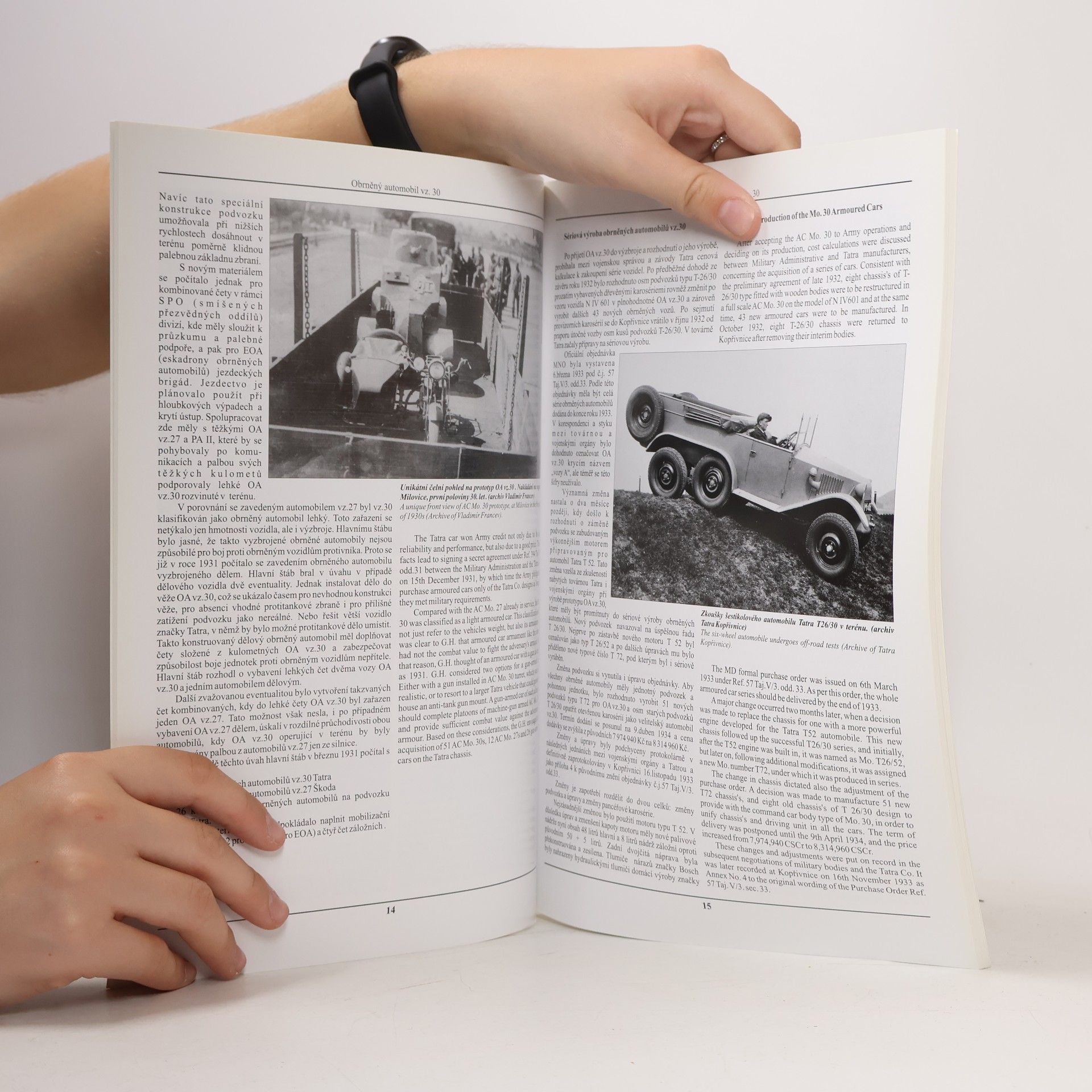 Radomír Zavadil Obrněný automobil OA vz.30 Armoured